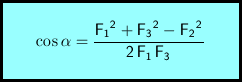 Kosinus Alpha