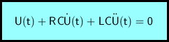 Differentialgleichung für U