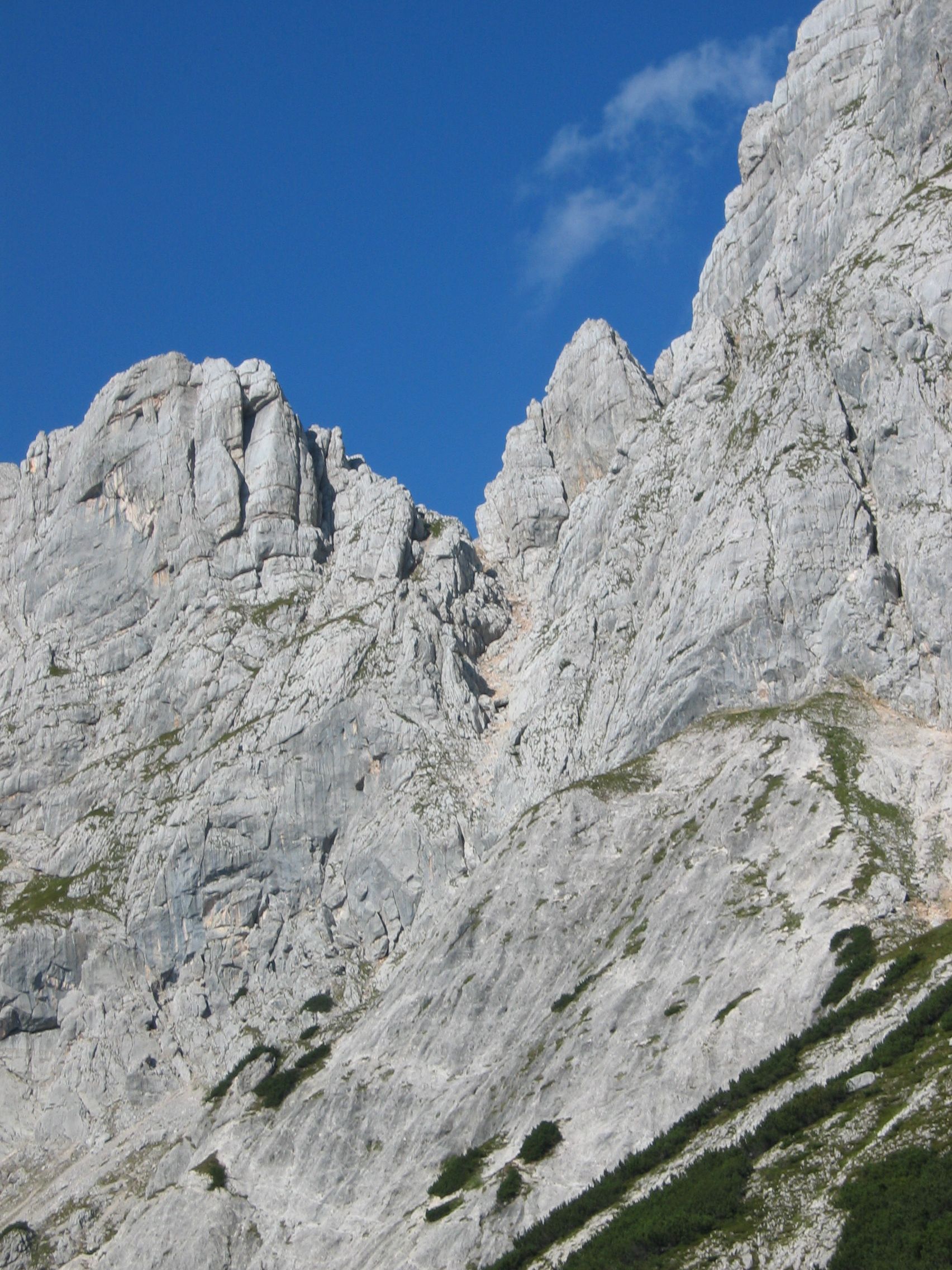 Blick zur Mayrbergscharte