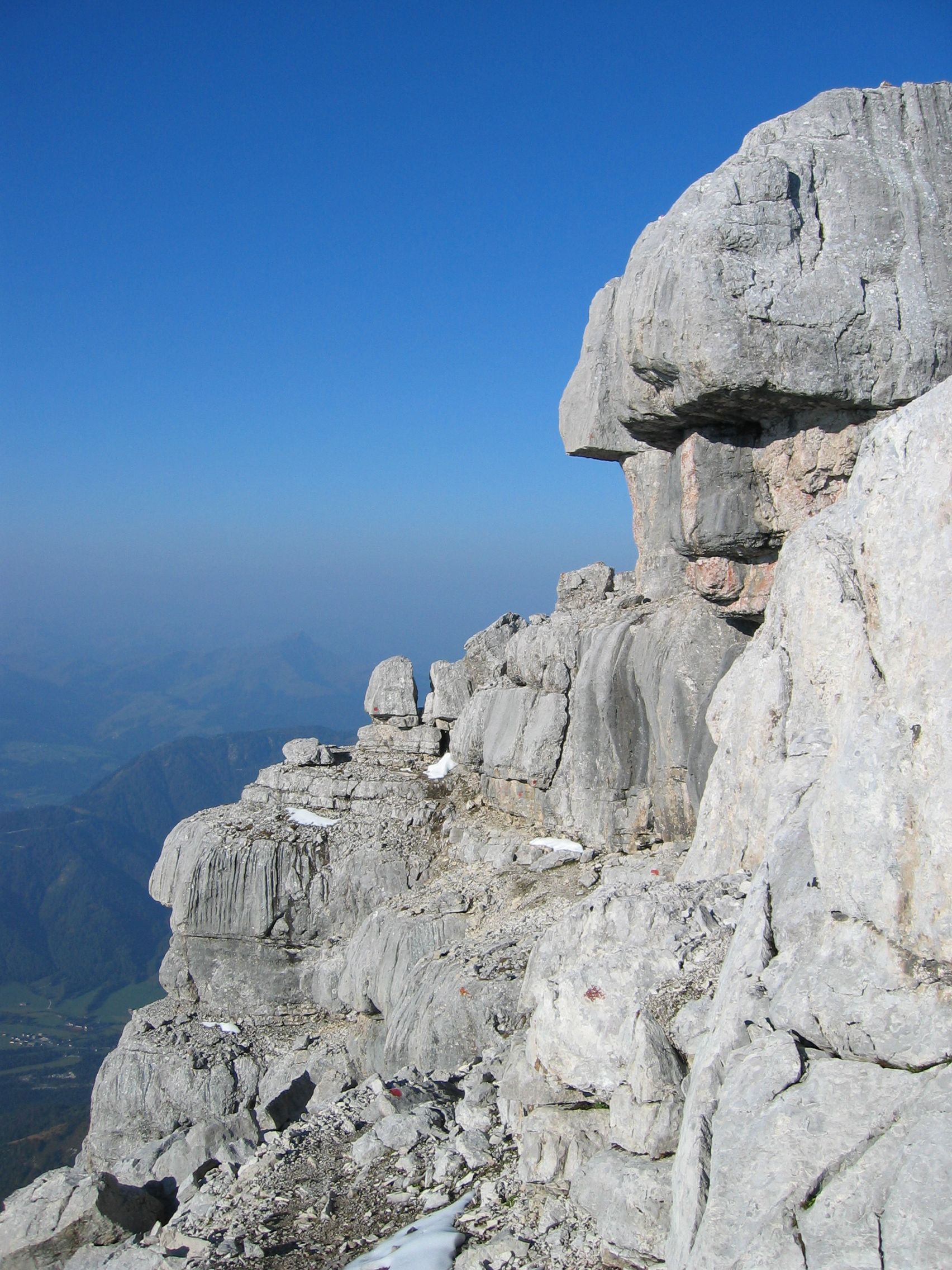 Anfang des H&ouml;henwegs am Mitterhorn