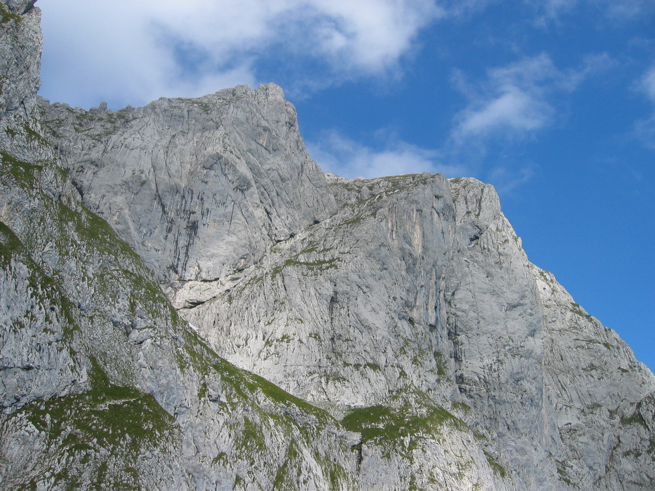 F&uuml;r morgen geplant: Aufstiegsrampe zur Maukspitze