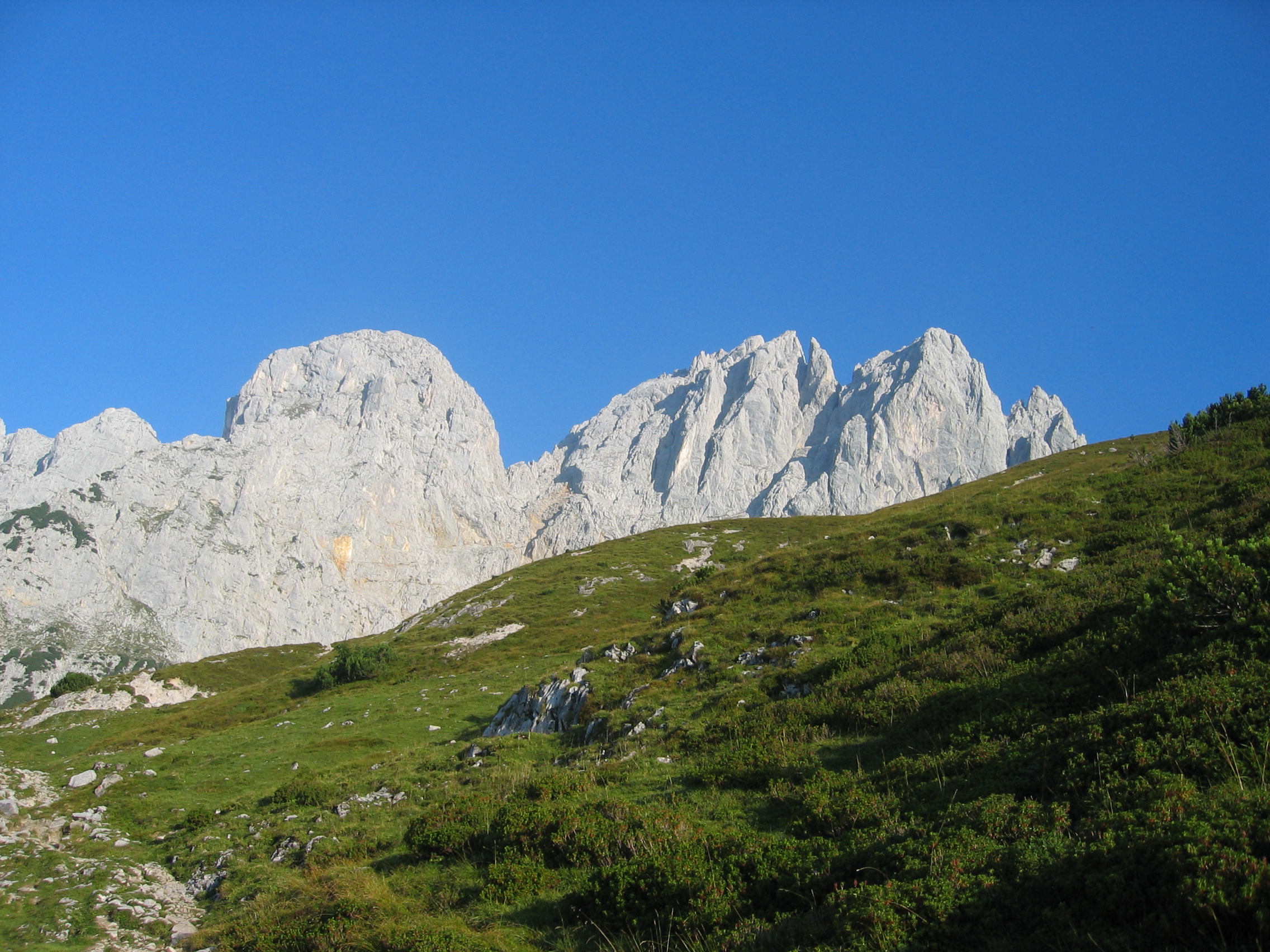 Kaiserkopf und Ellmauer Halt