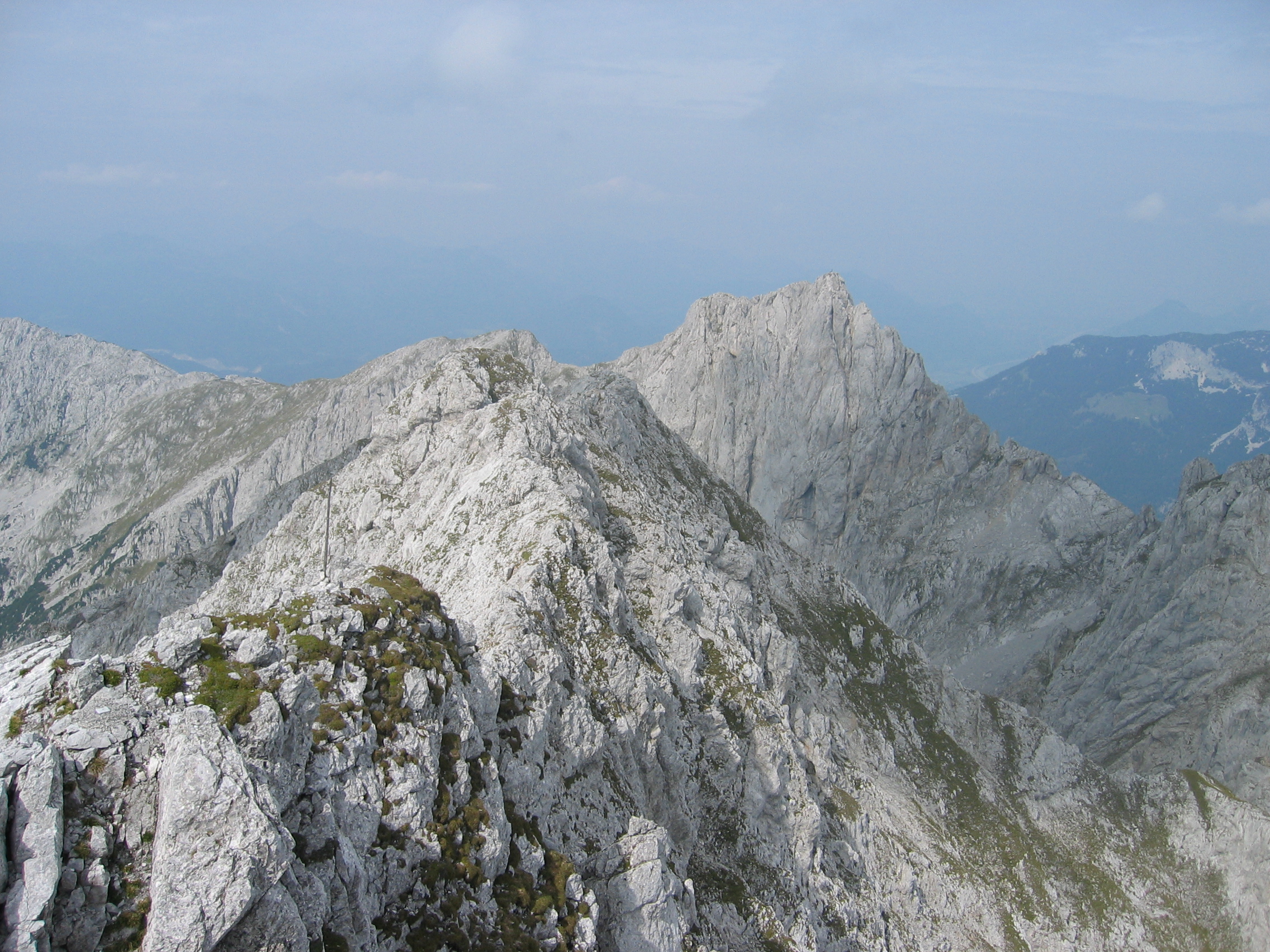 Am Nordwestgrat, Blick zum Sonneck