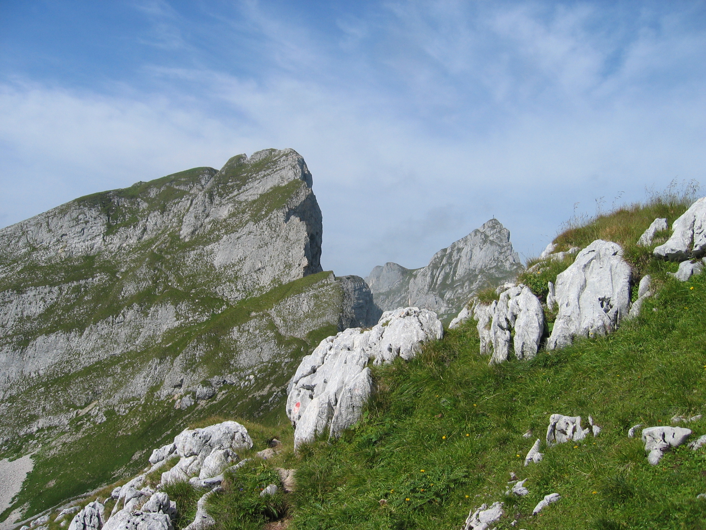 Spieljoch (links) und Hochiss
