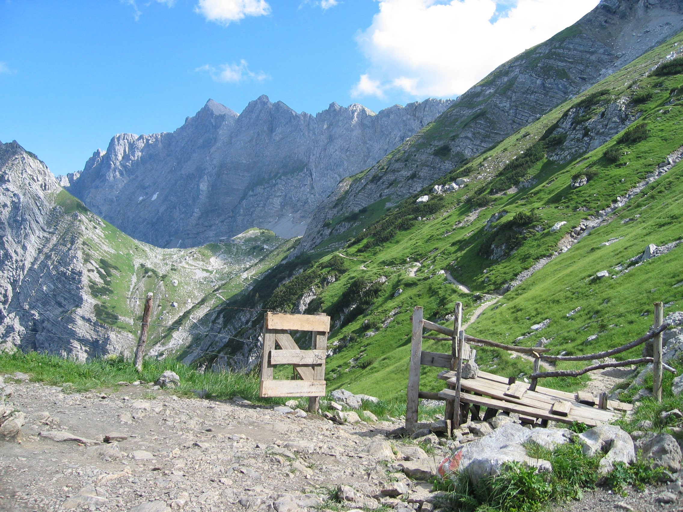 Am Westlichen Lamsenjoch