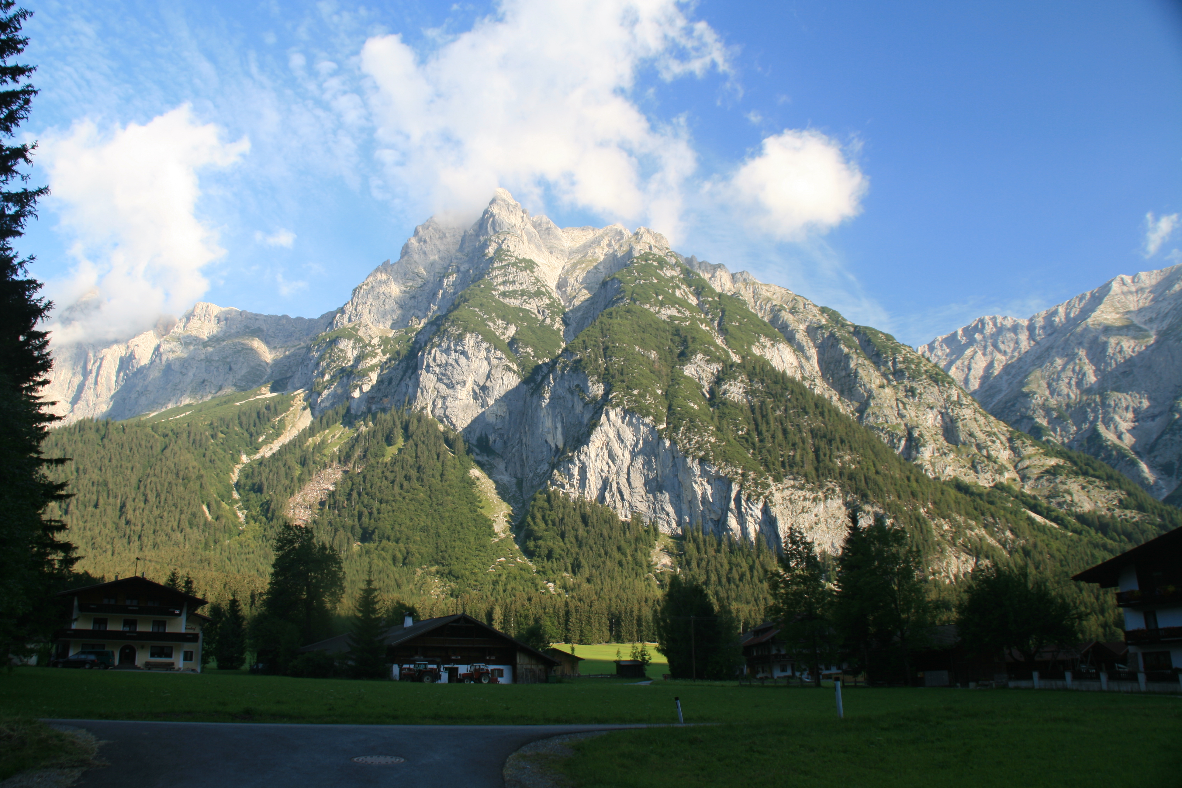 Start im Leutaschtal