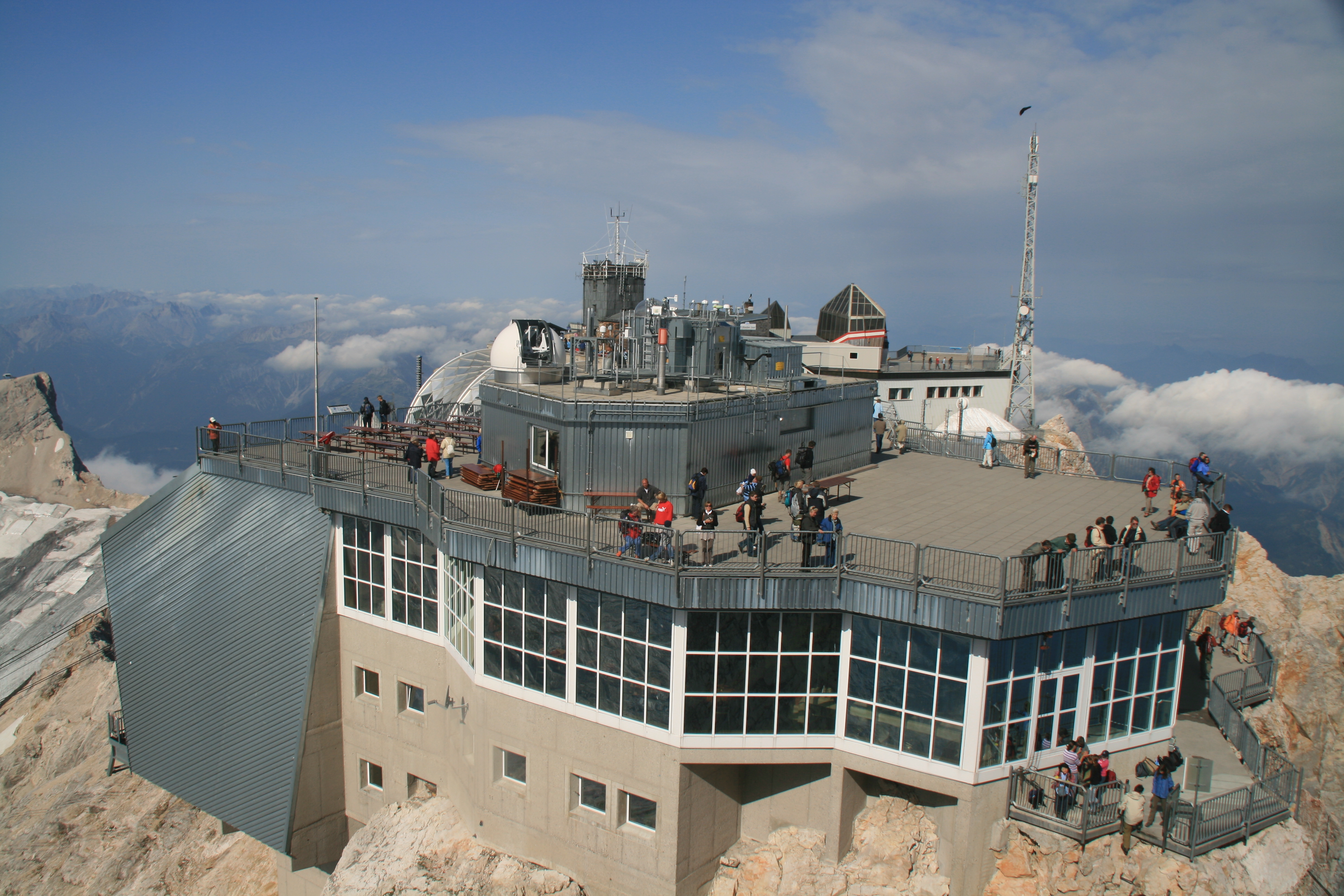 Ankunft an der Raumstation