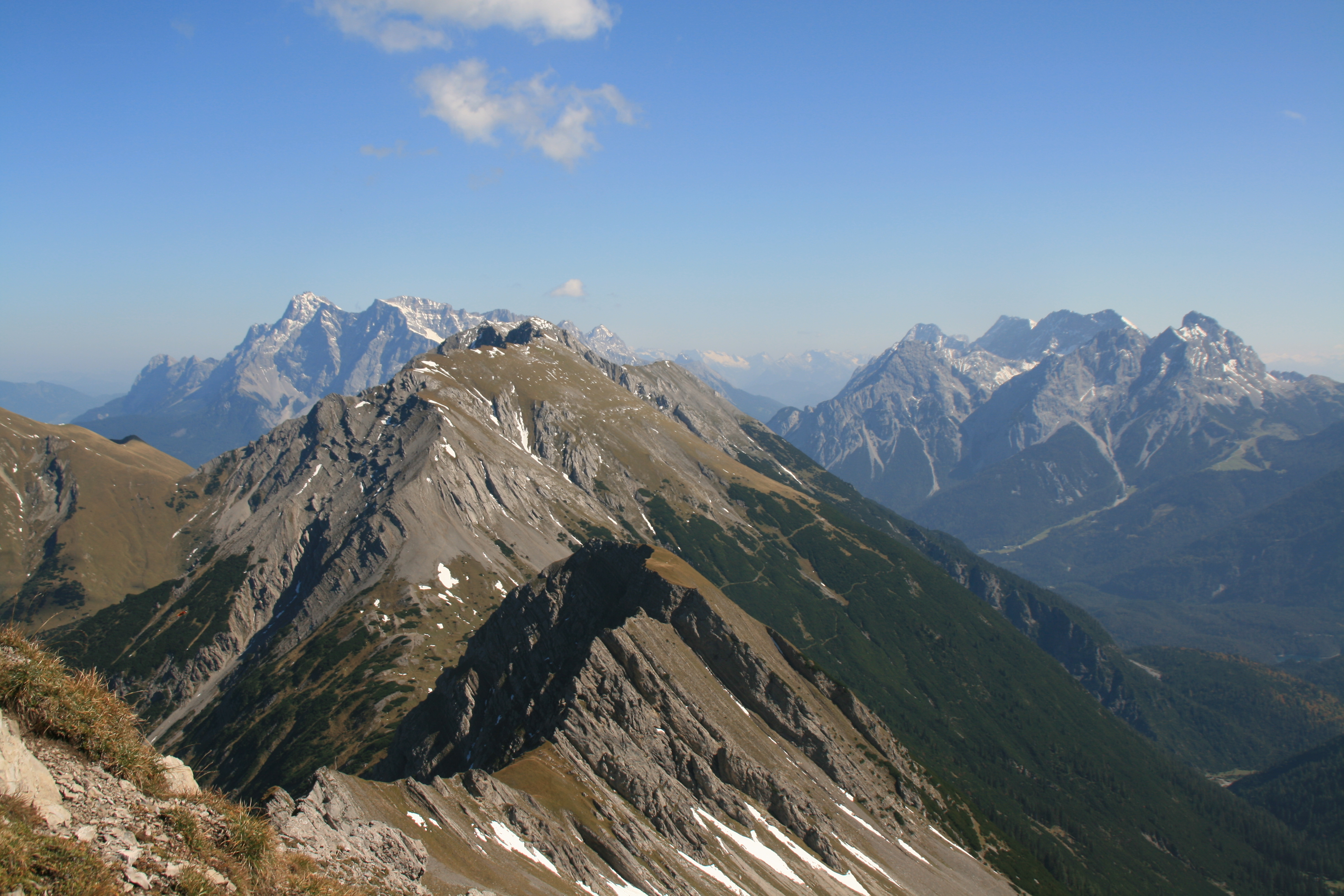 Zugspitze, Gartnerwand und Mieminger