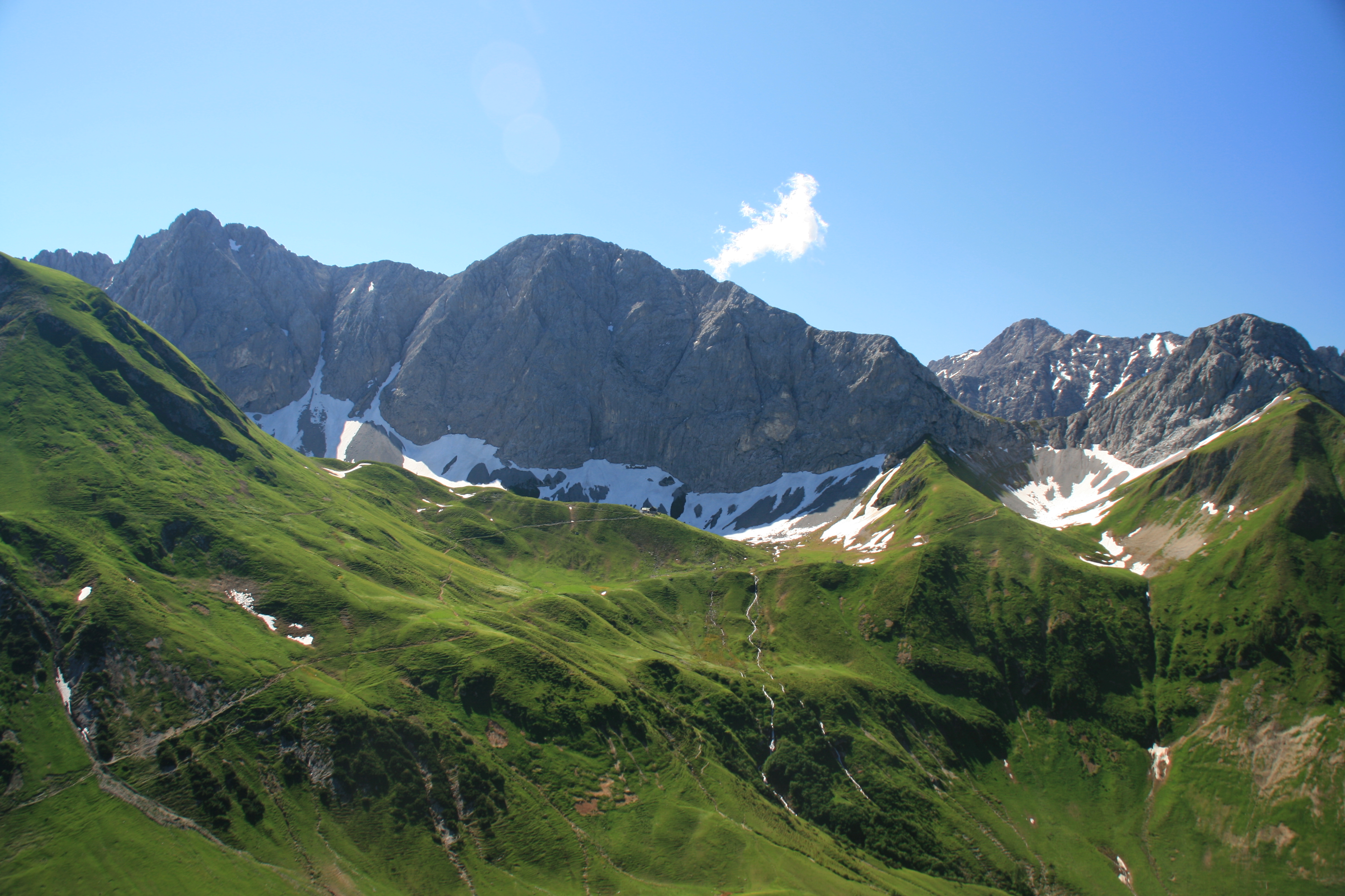 Gabelspitze und Maldongrat