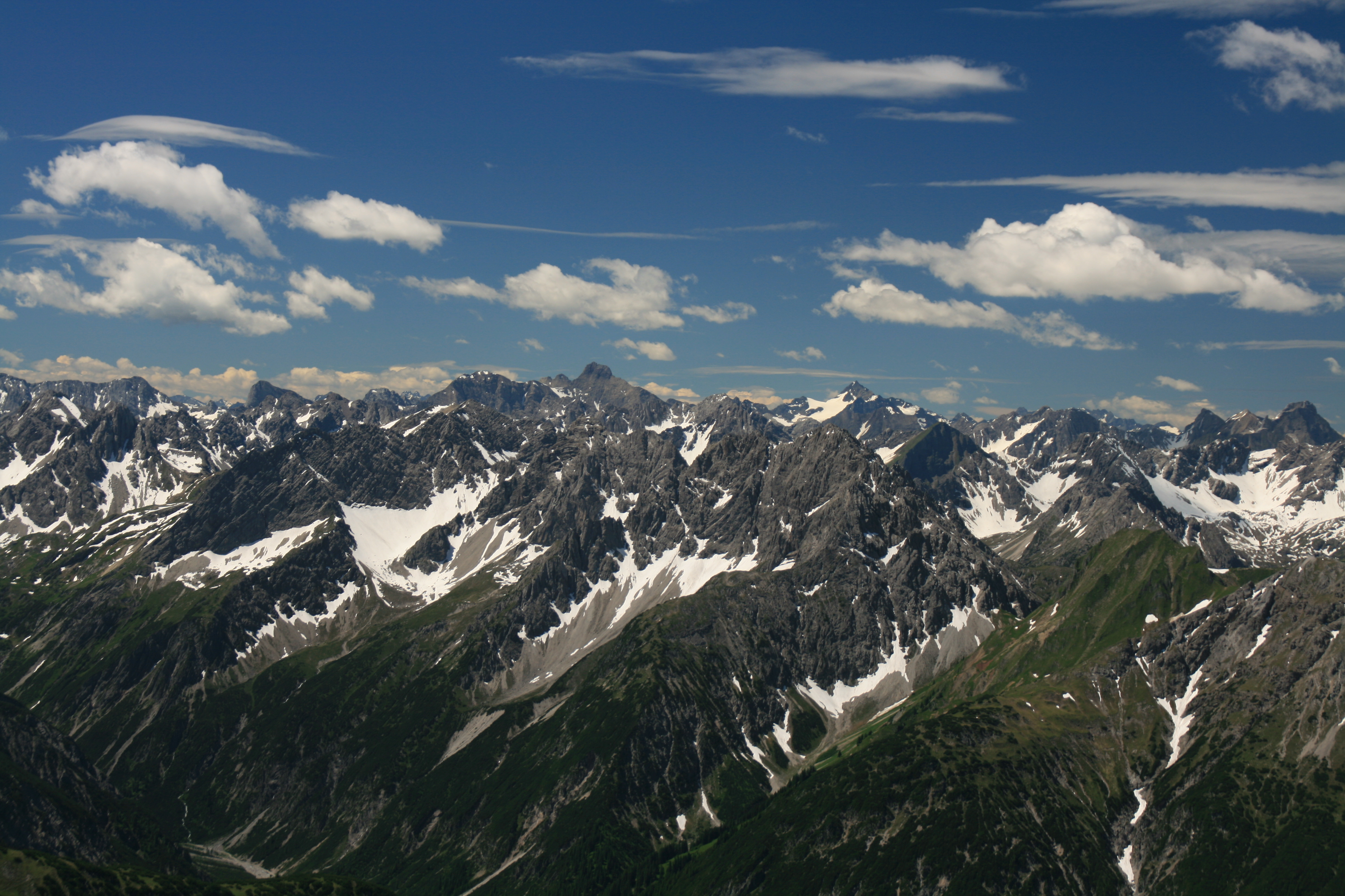 Parseierspitze und Umgebung