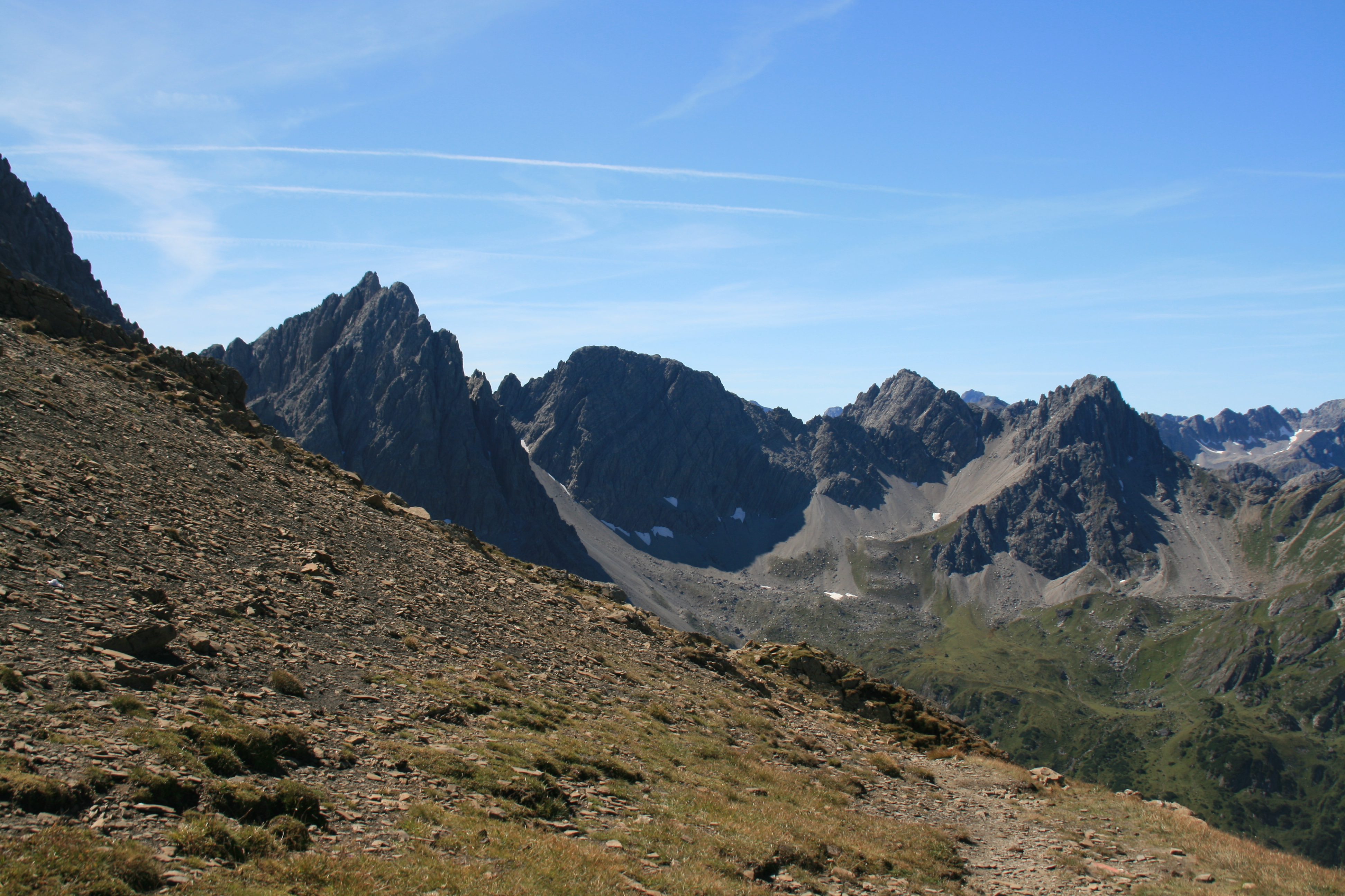 Dremelspitze, Schneekarlespitze, Parzinnspitze