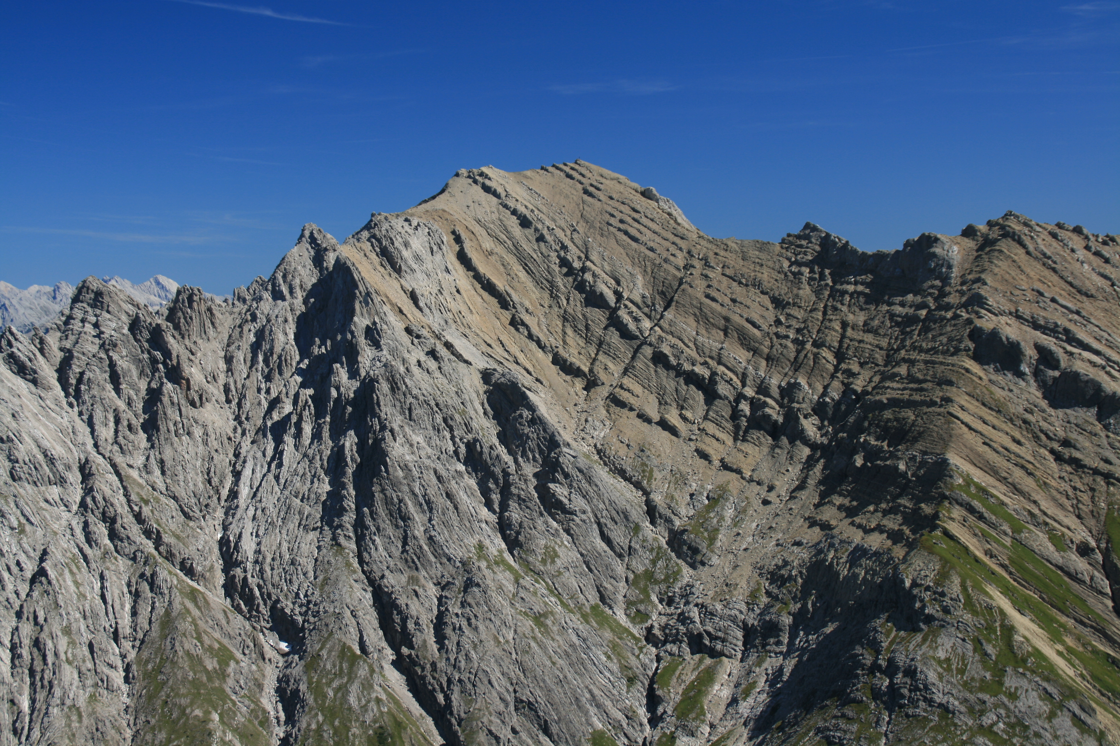 Muttekopf mit charakteristischer Schichtung