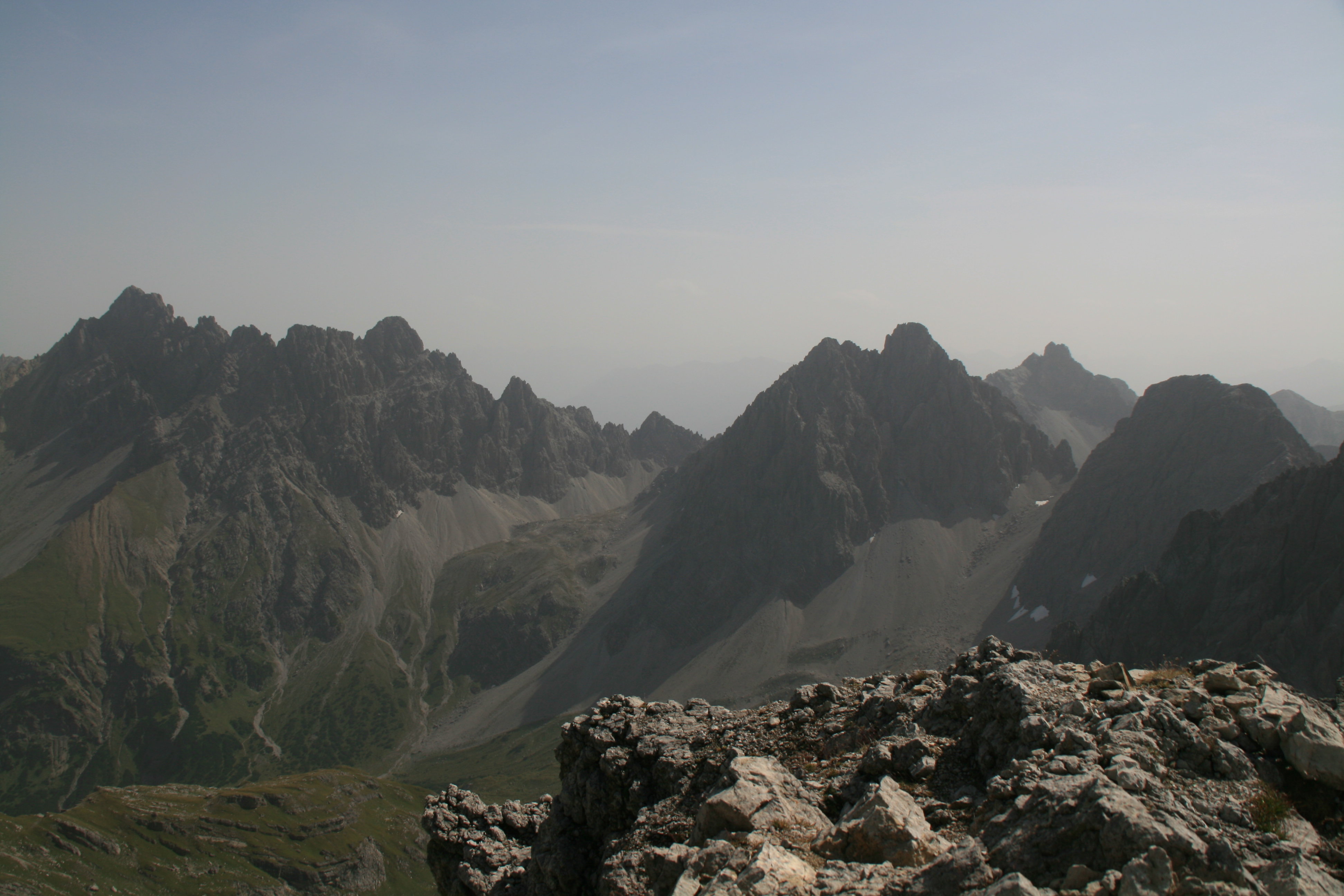 Schlenkerspitze, Dremelspitze, Bergwerkskopf