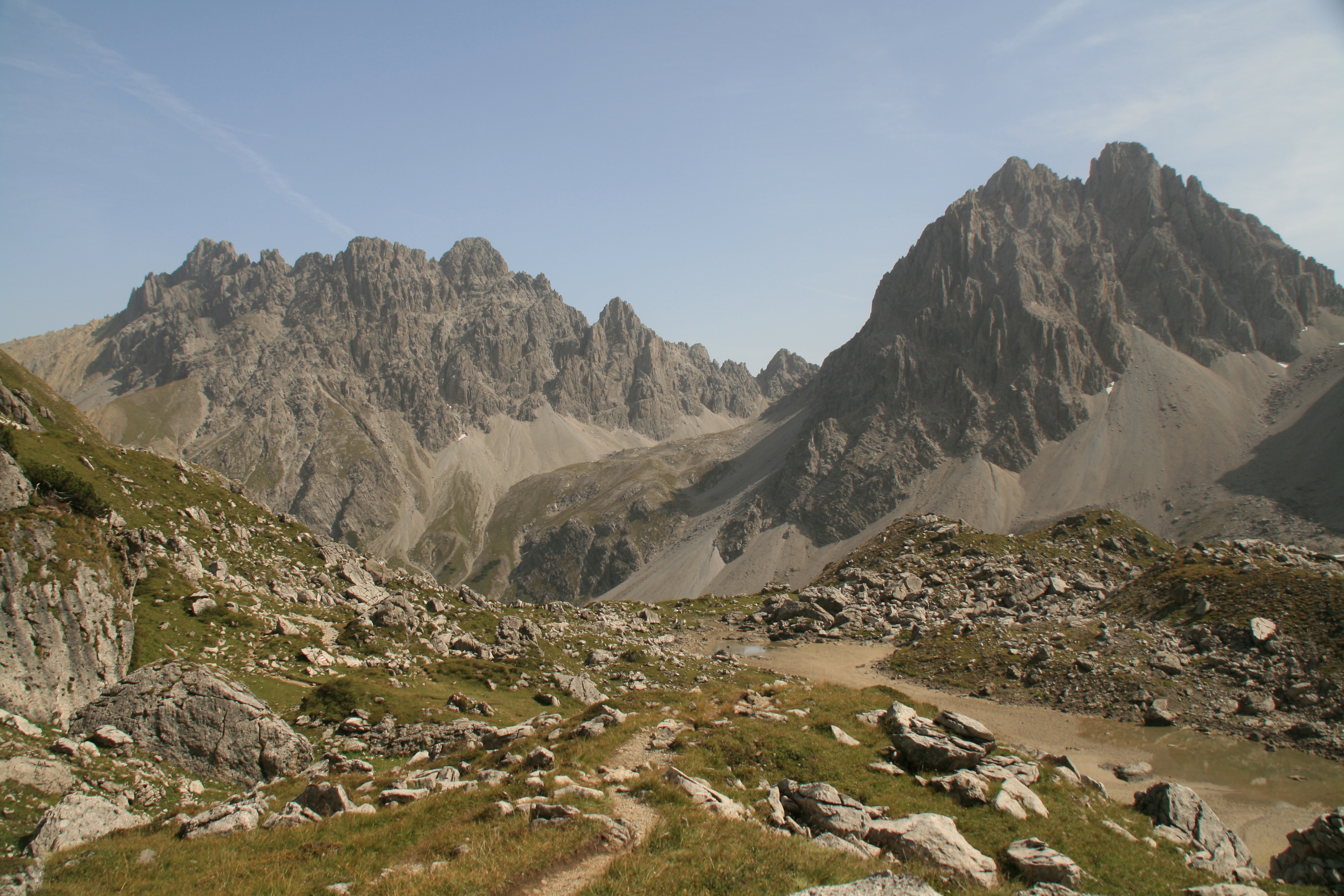 Schlenkerspitze und Dremelspitze