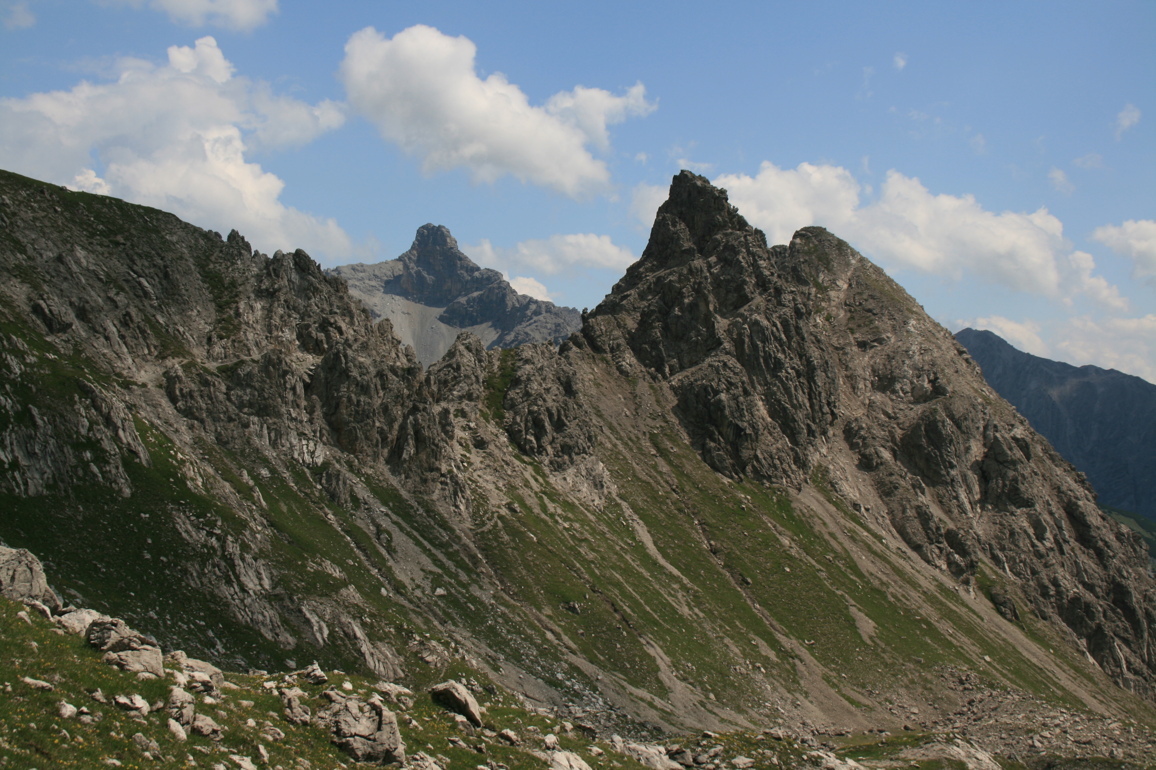 Bergwerkskopf und Mittelkopf