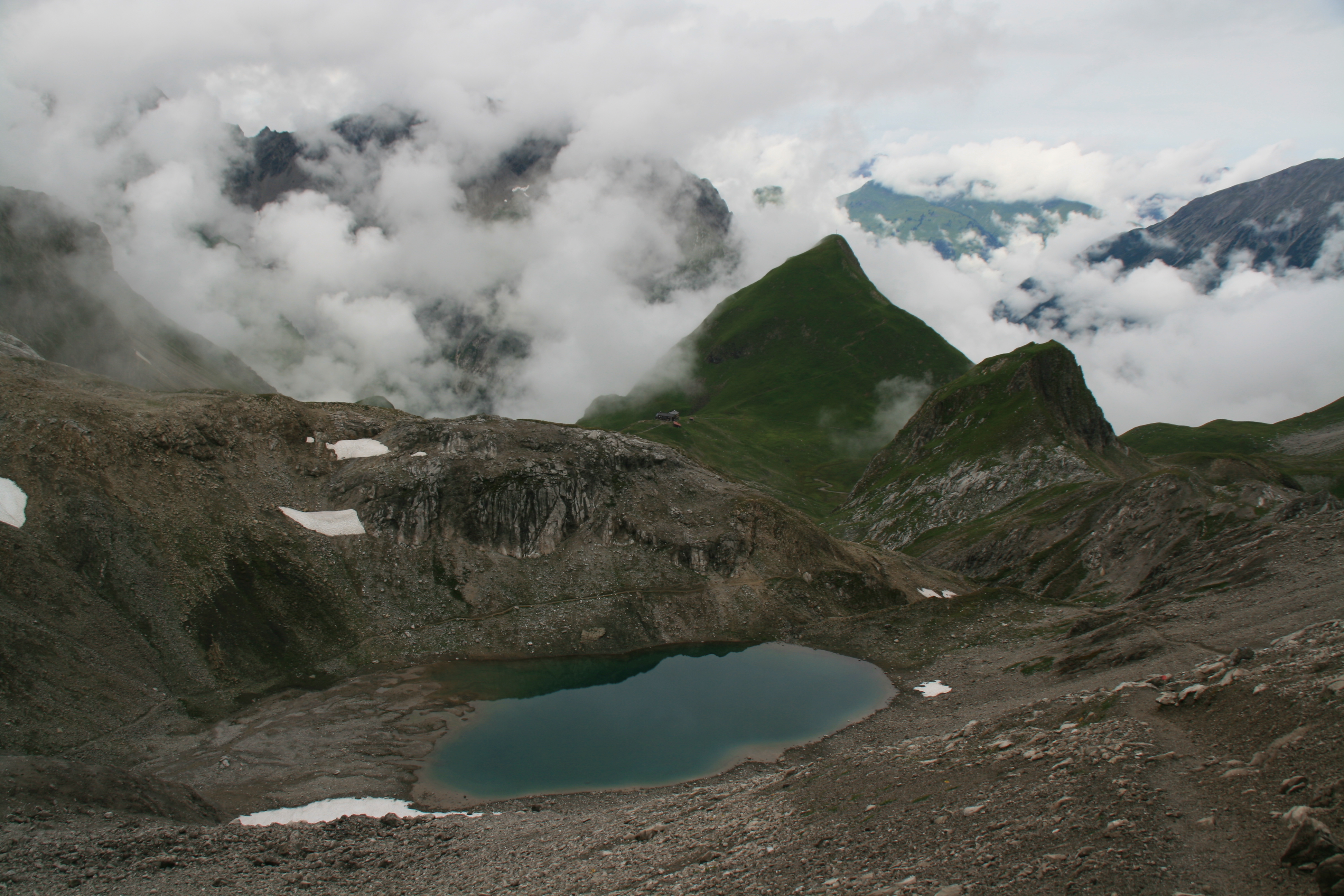 Mittlerer Seewisee, Seekogel und Memminger H&uuml;tte