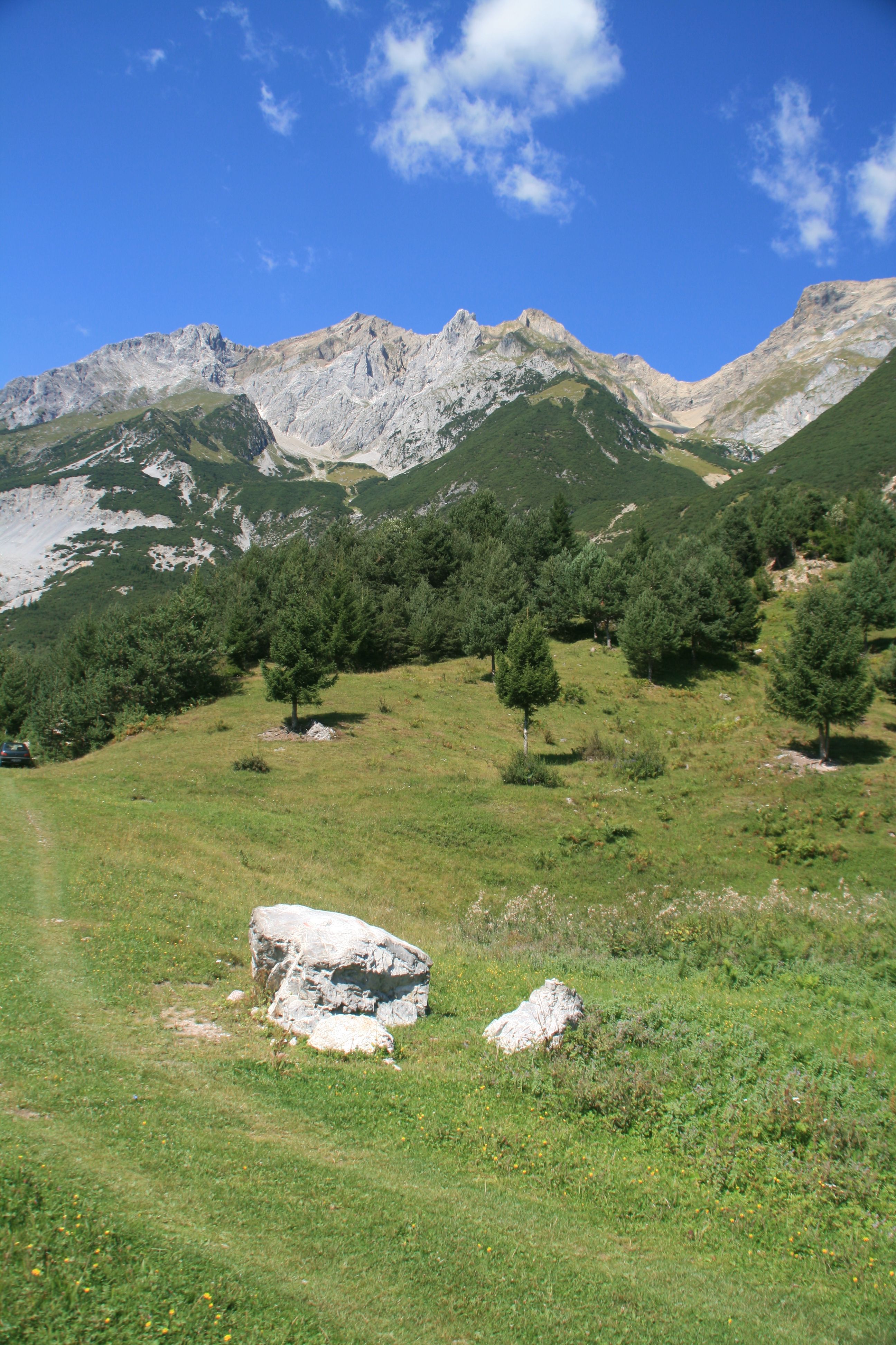 Aufstieg zur Augsburger H&uuml;tte