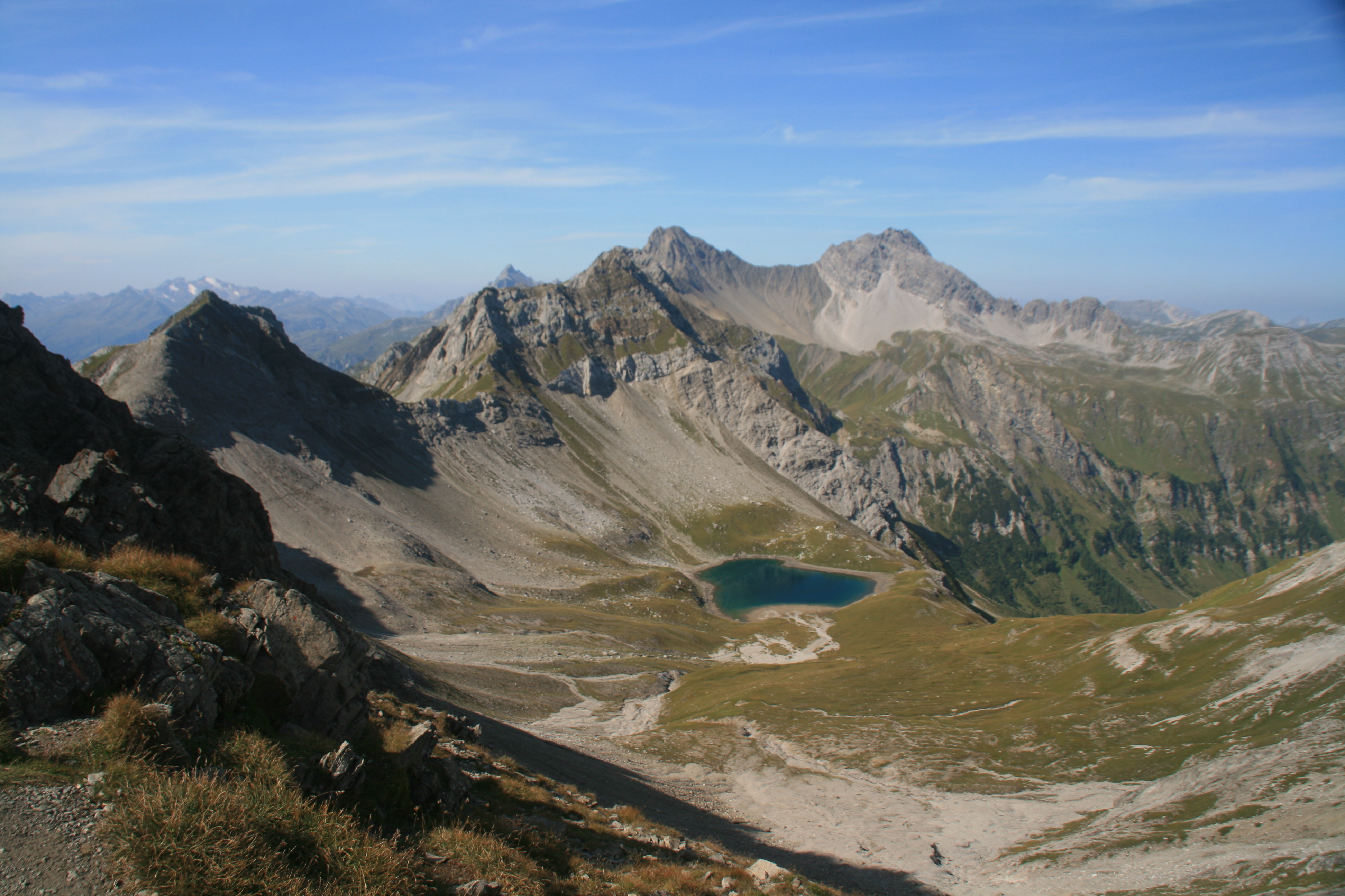 Hintersee, Stanskogel und Fallesinspitze