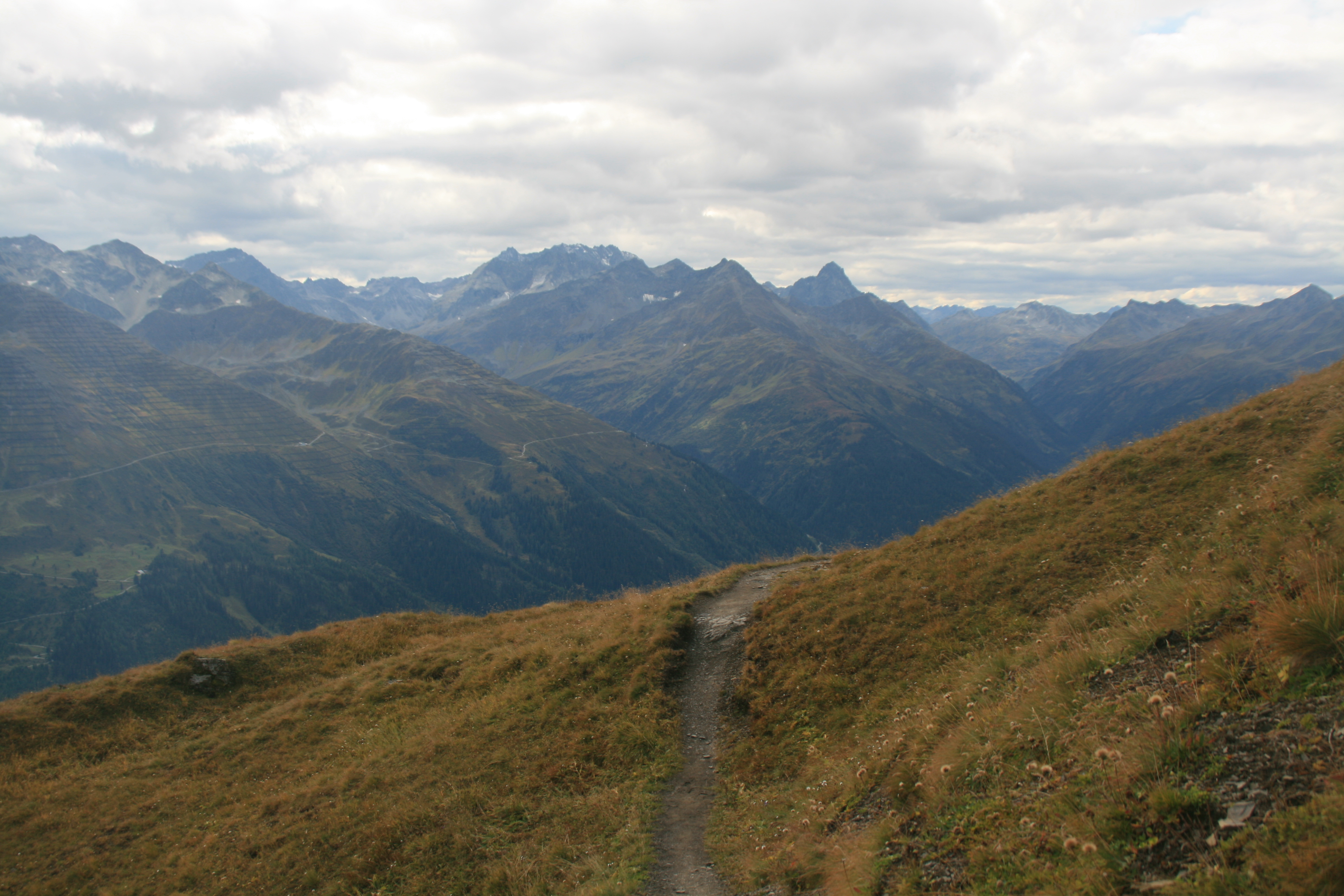 Blick ins Verwall (Kuchenspitze, Patteriol)