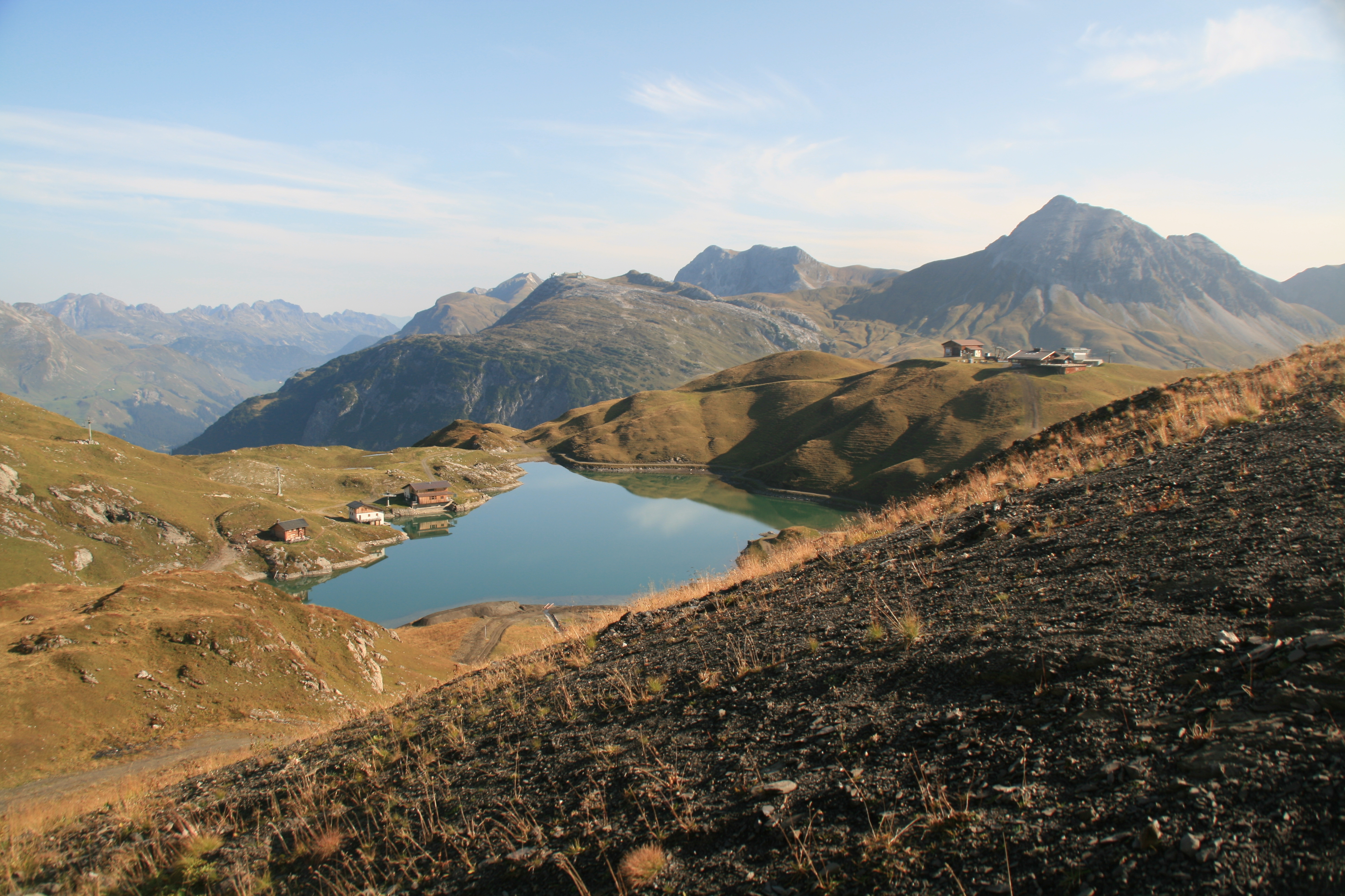 Rückblick nach Osten
