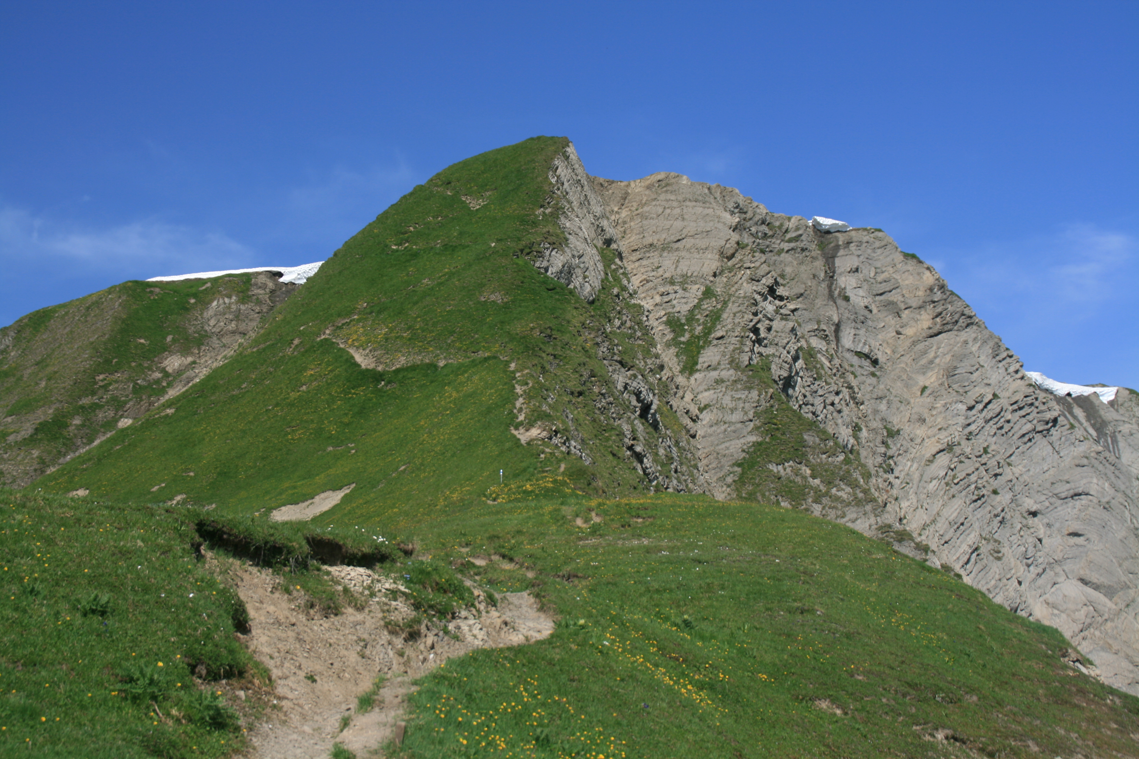 Sattel unter dem Gehrengrat