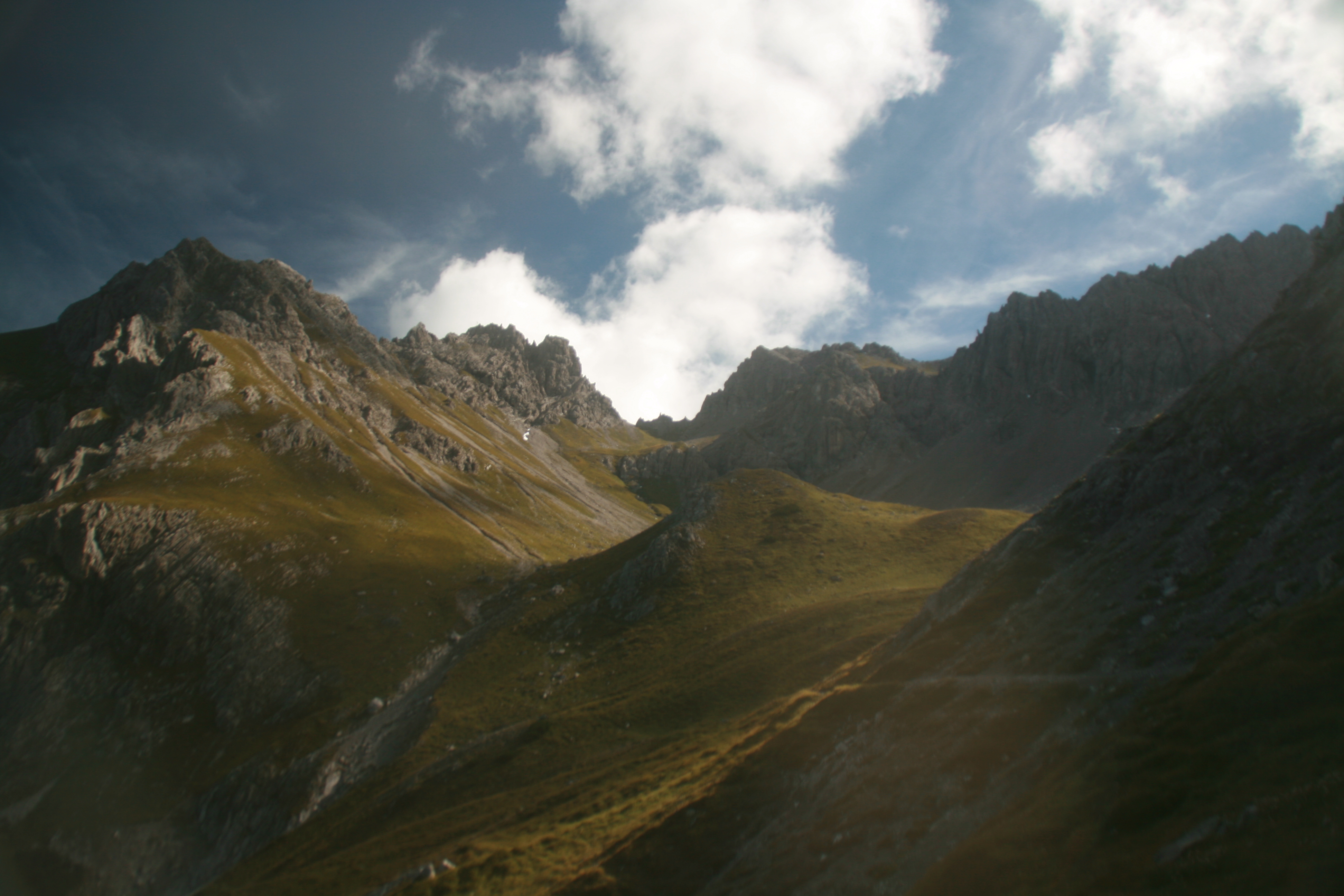 Im Aufstieg zum Eisernen Törle