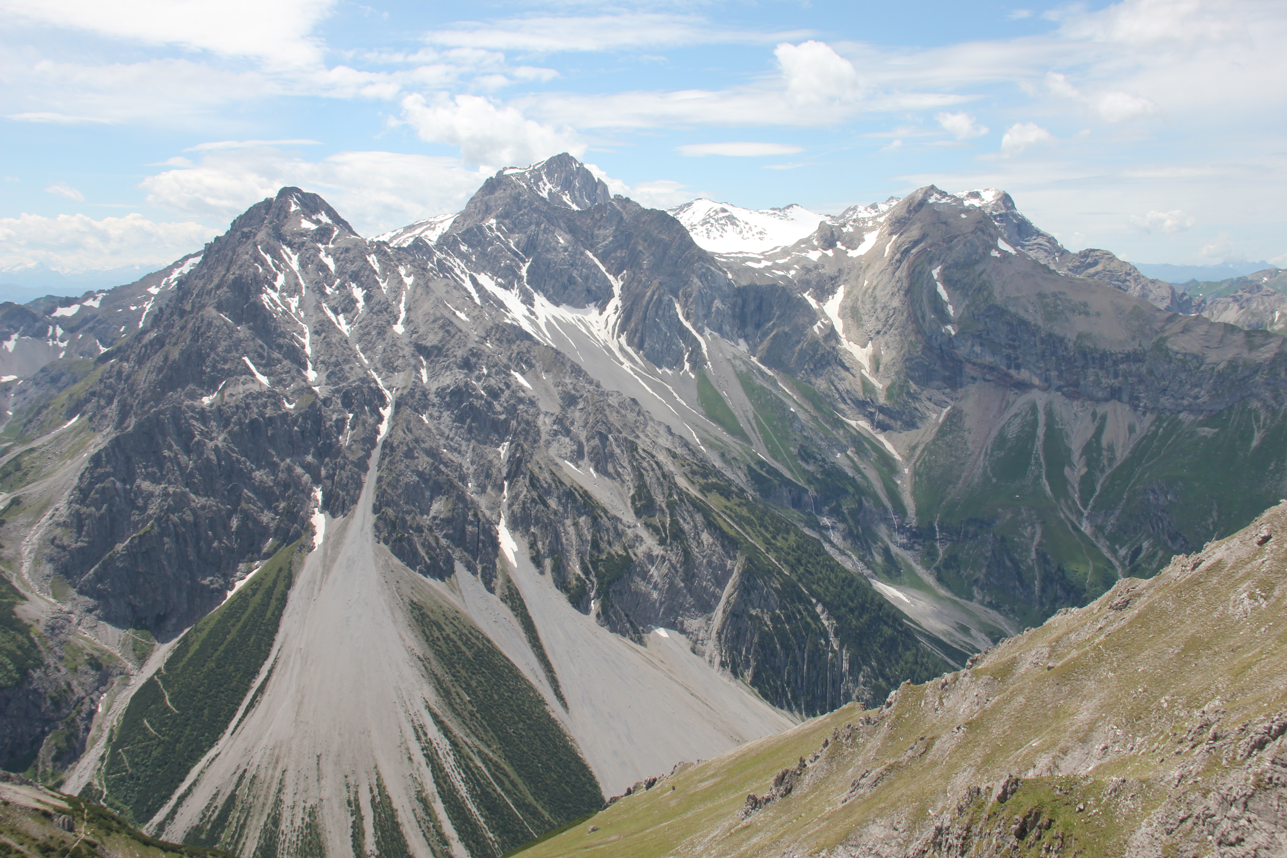 Seekopf, Schesaplana, Panüelerkopf