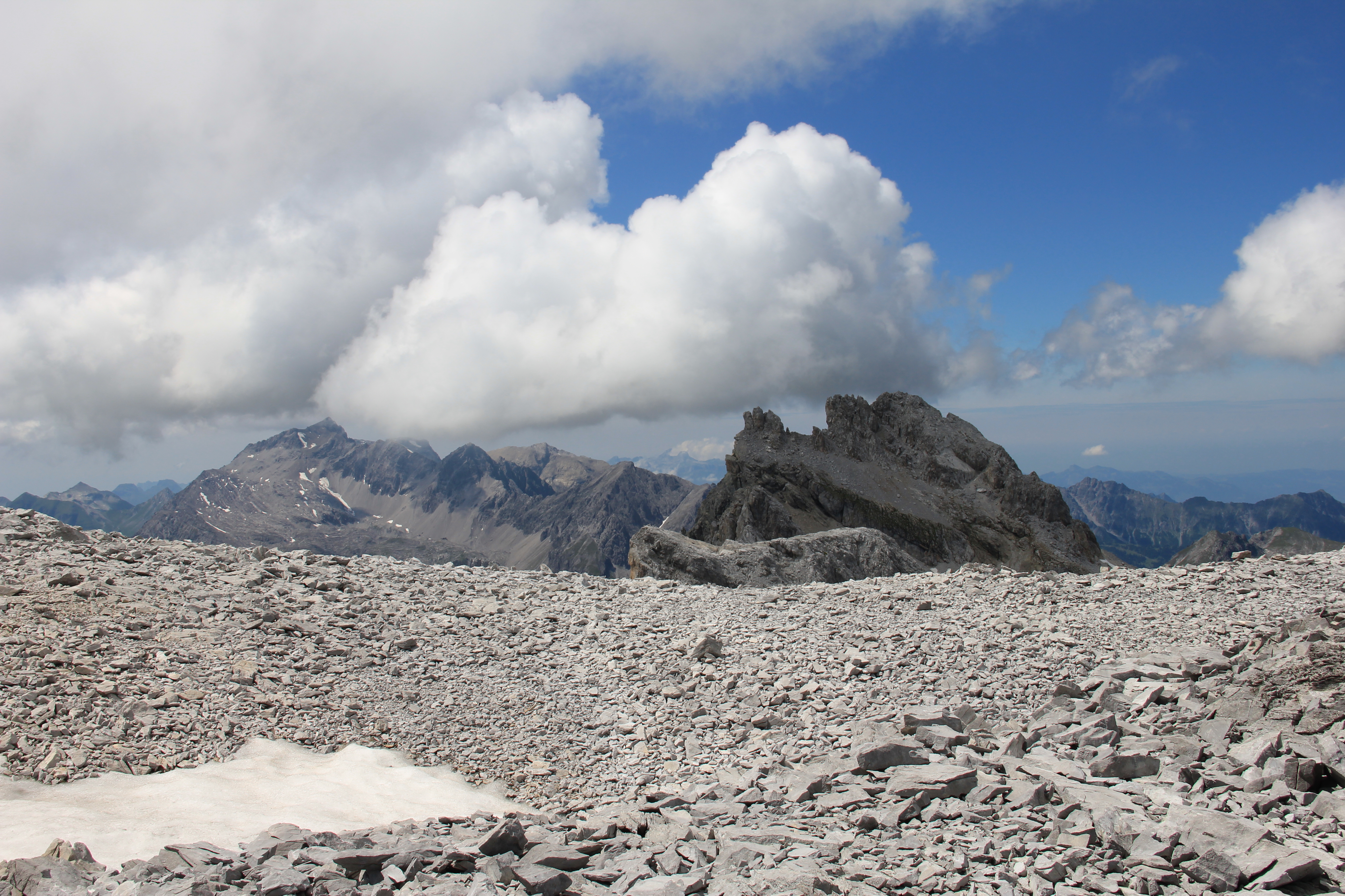 Schesaplana, Drusenfluh