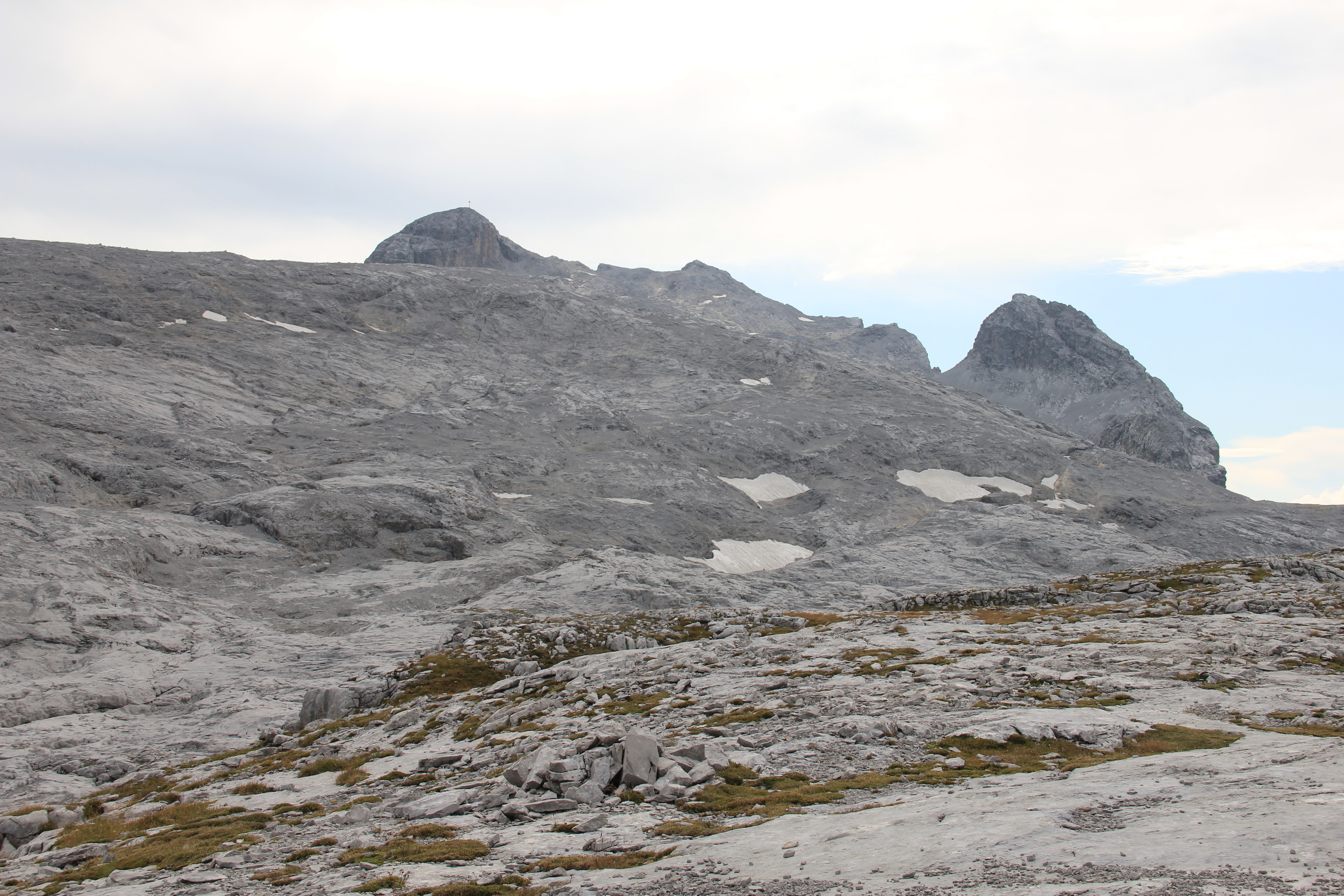 Rückblick zum Gipfel