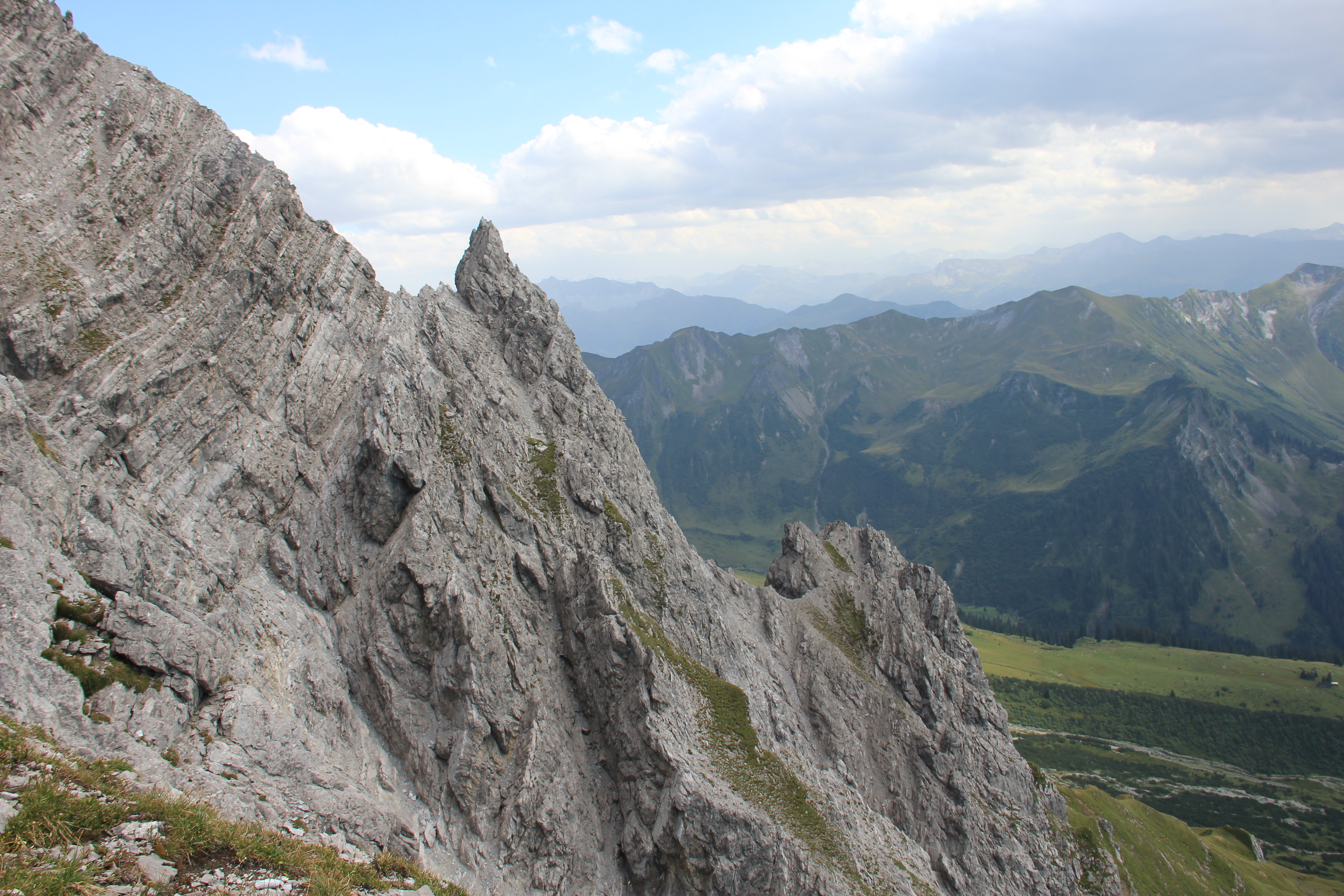 Im Abstieg zur Schesaplanahütte