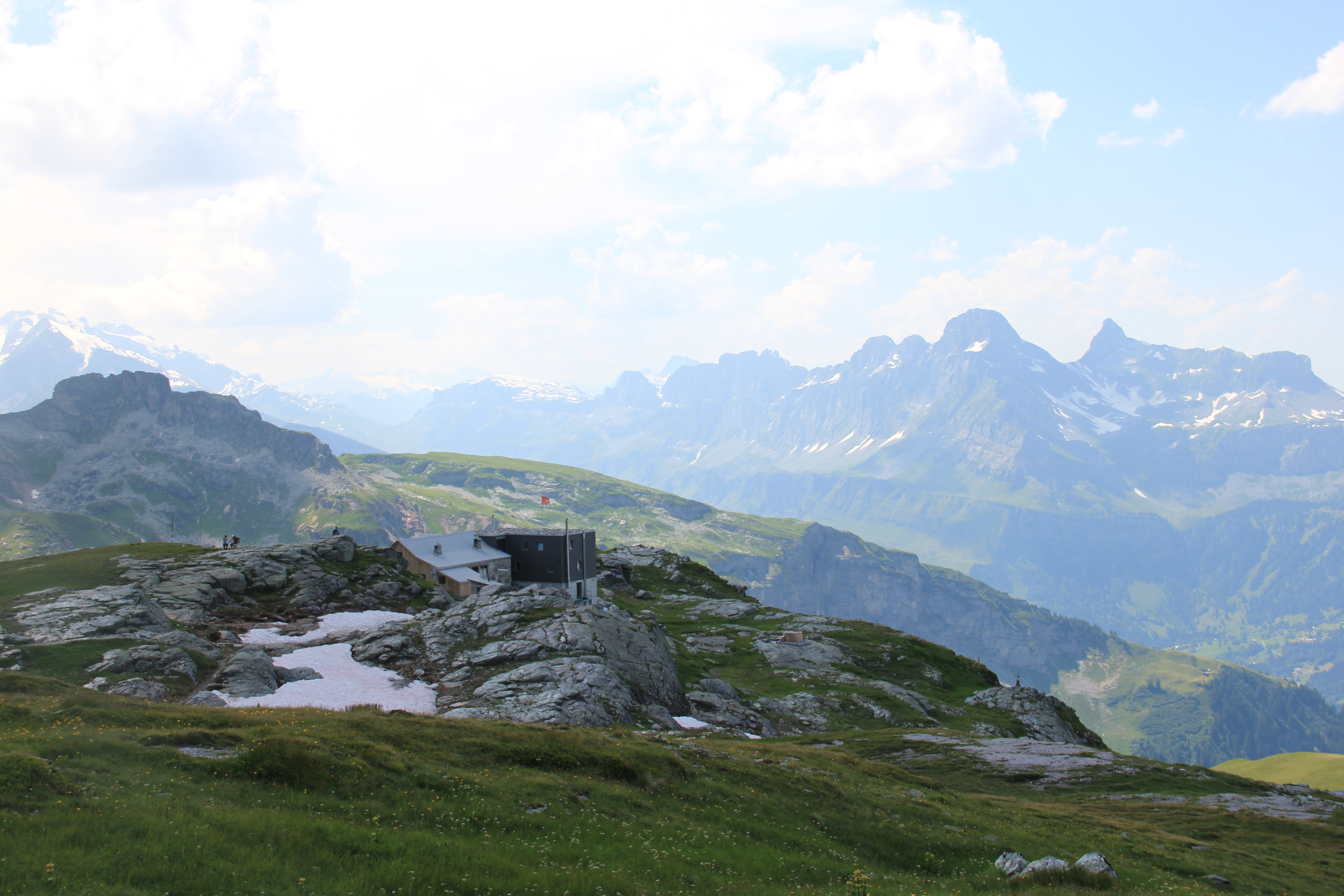 Ankunft an der Leglerhütte