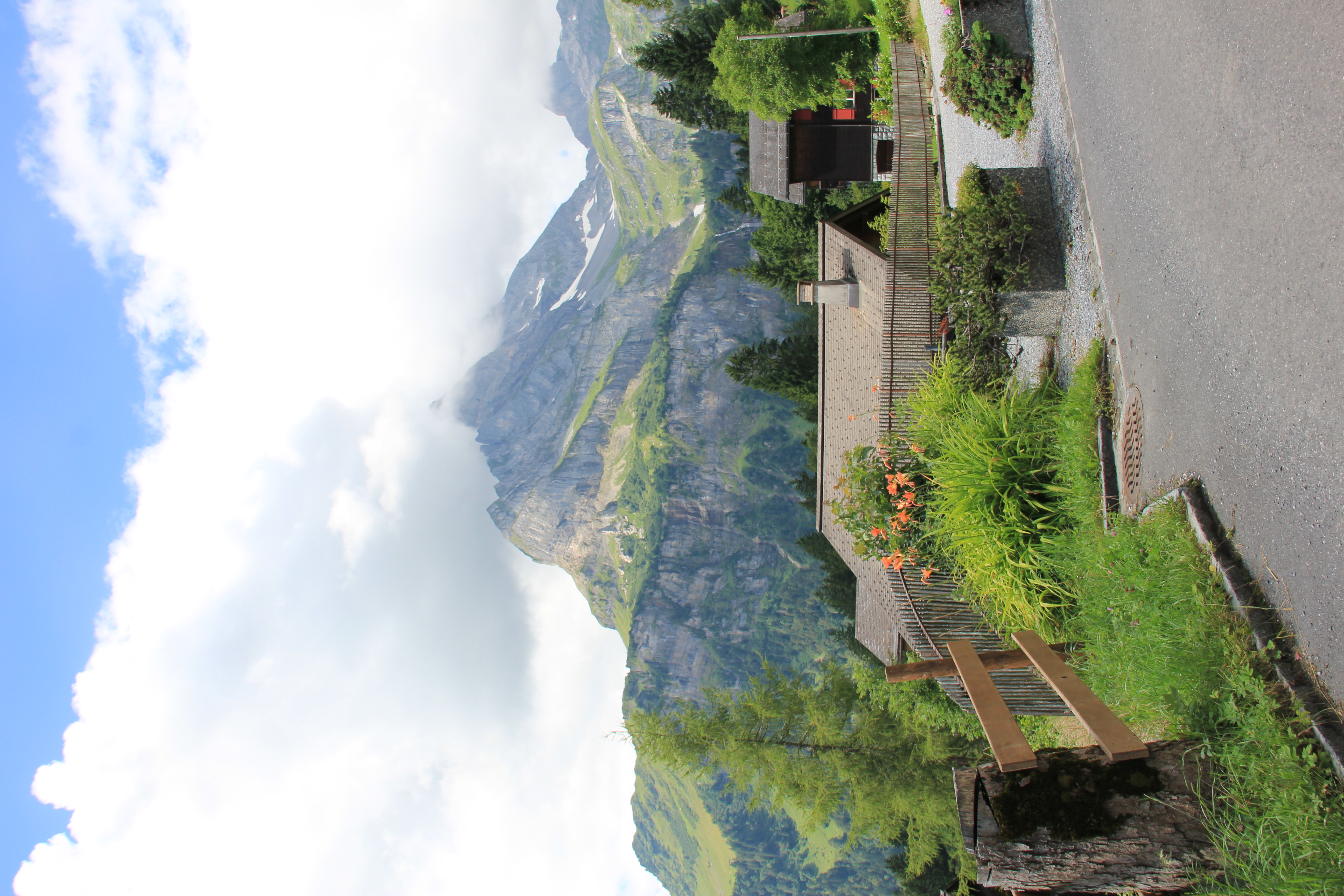 Braunwald, Blick zum Ortstock