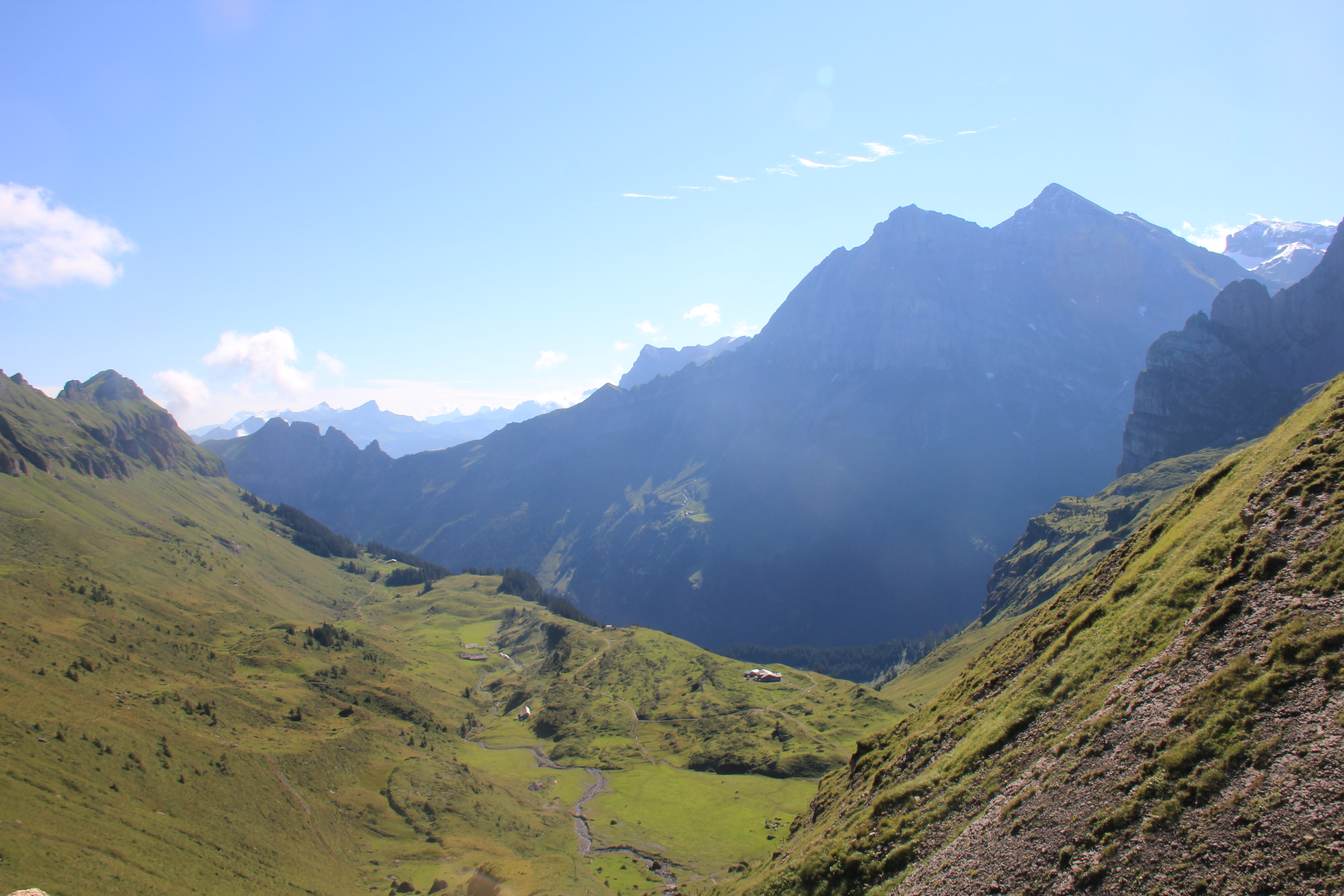Rückblick in Richtung Uri Rotstock