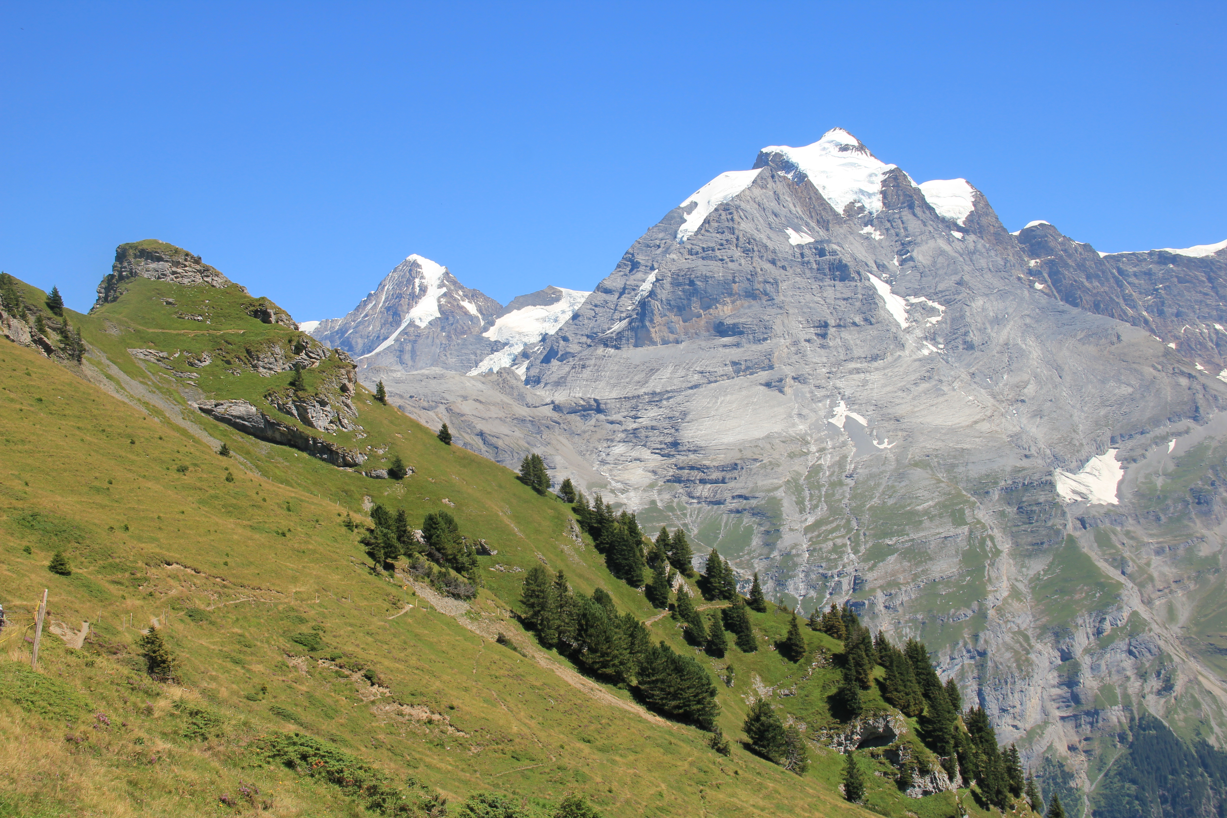 Mönch und Jungfrau