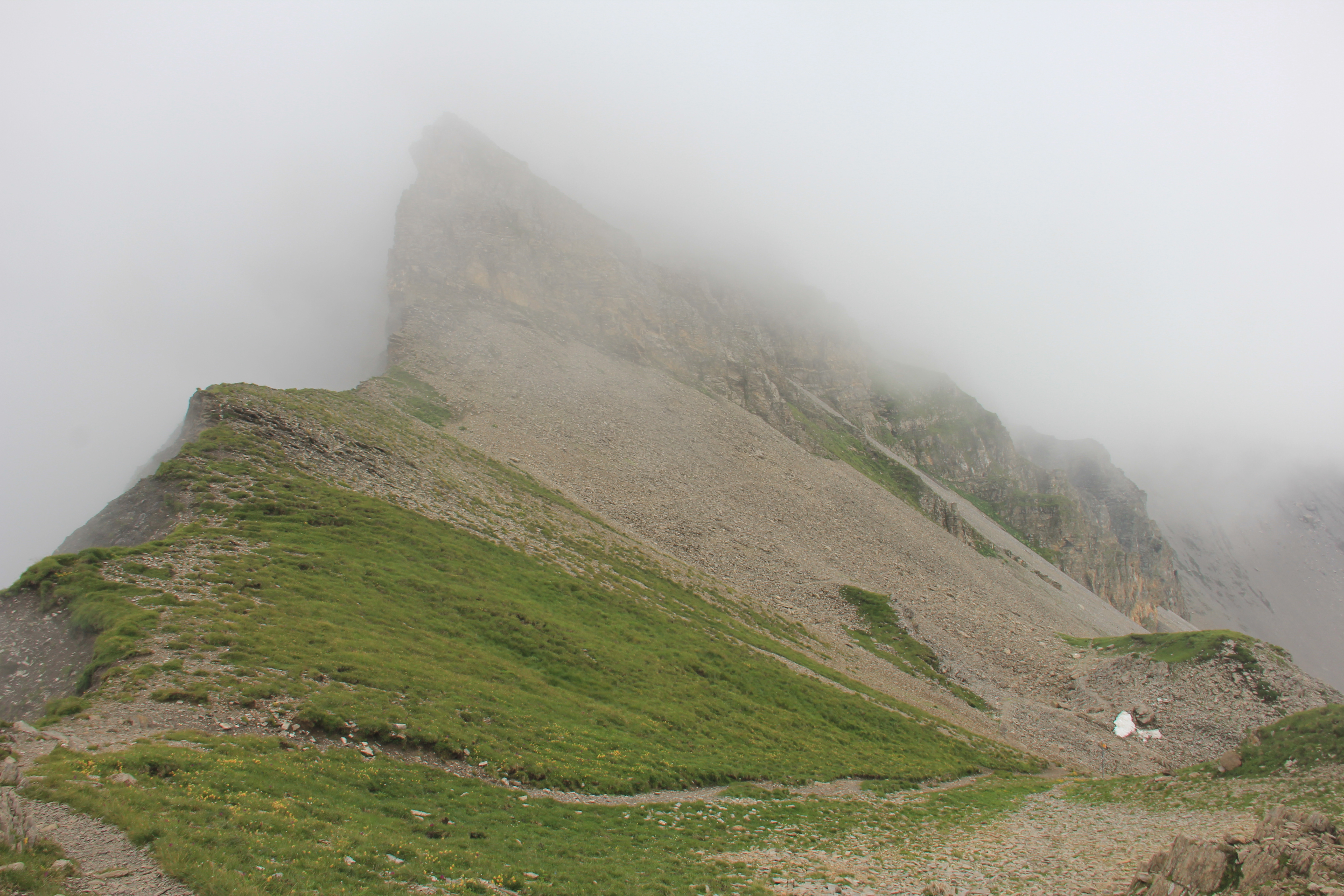 Im Aufstieg zum Bunderspitz