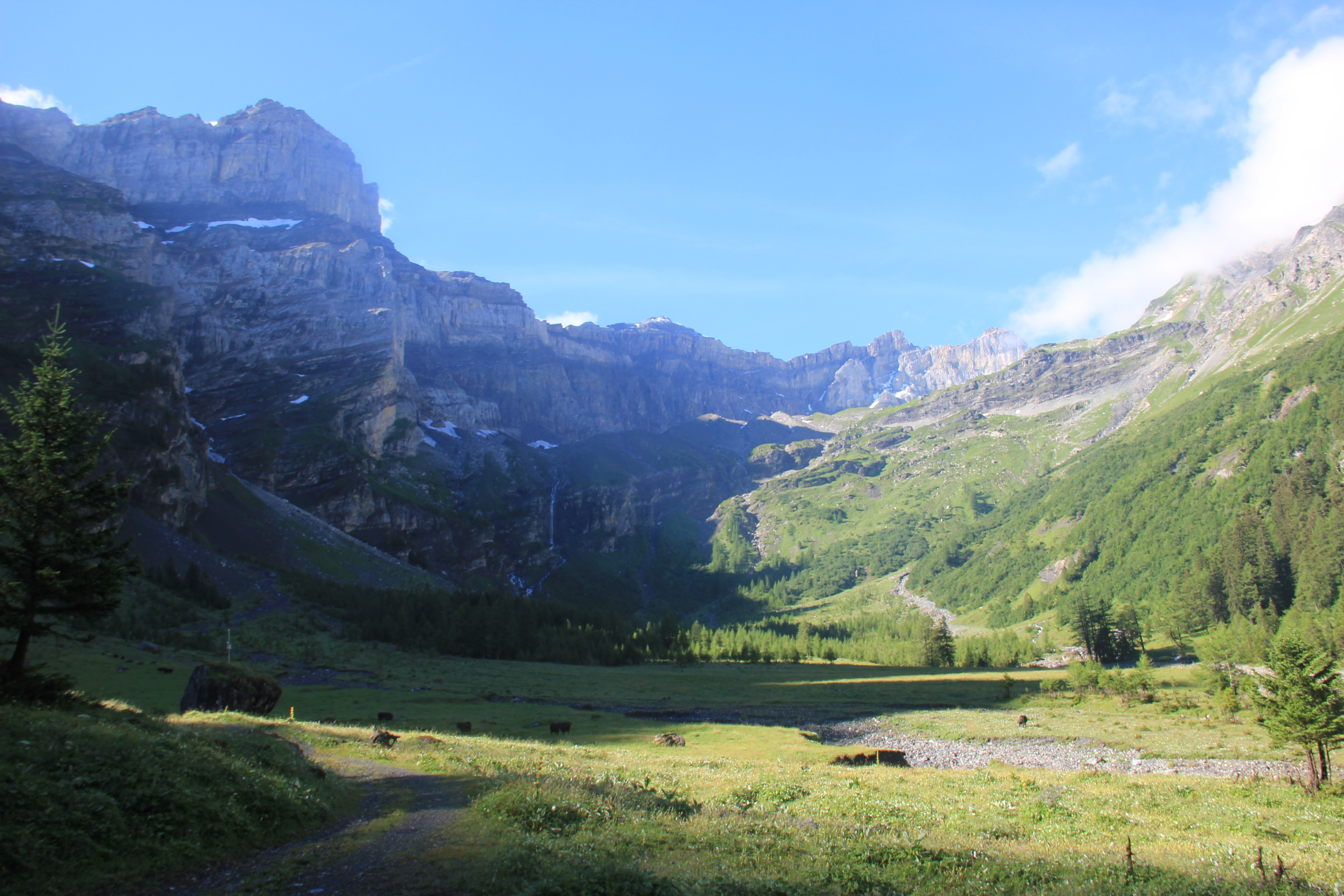 Bei Nant, Blick nach S&uuml;den