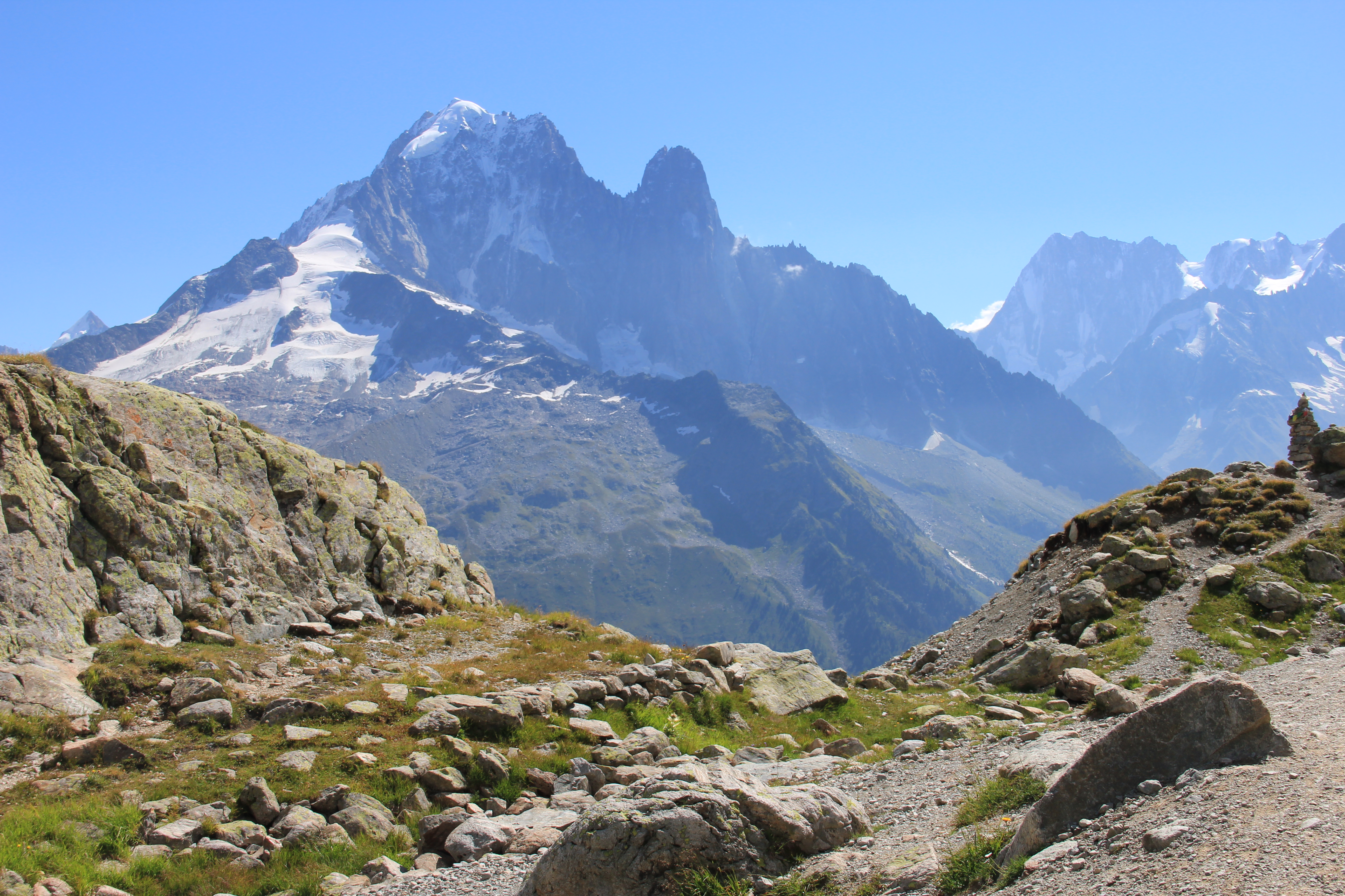 Aiguille Verte, Dru, Grandes Jorasses