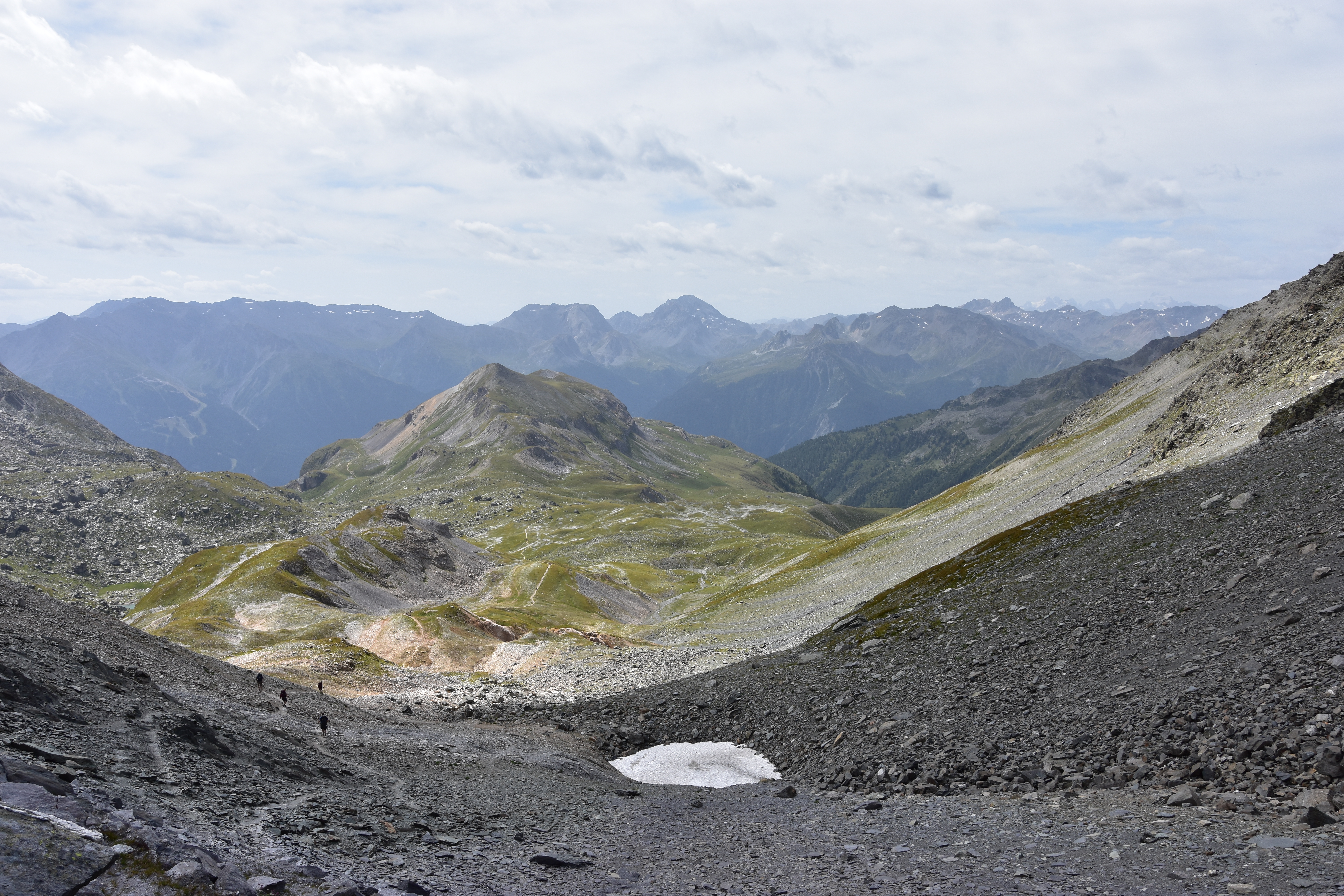 Blick vom Pass nach S&uuml;den
