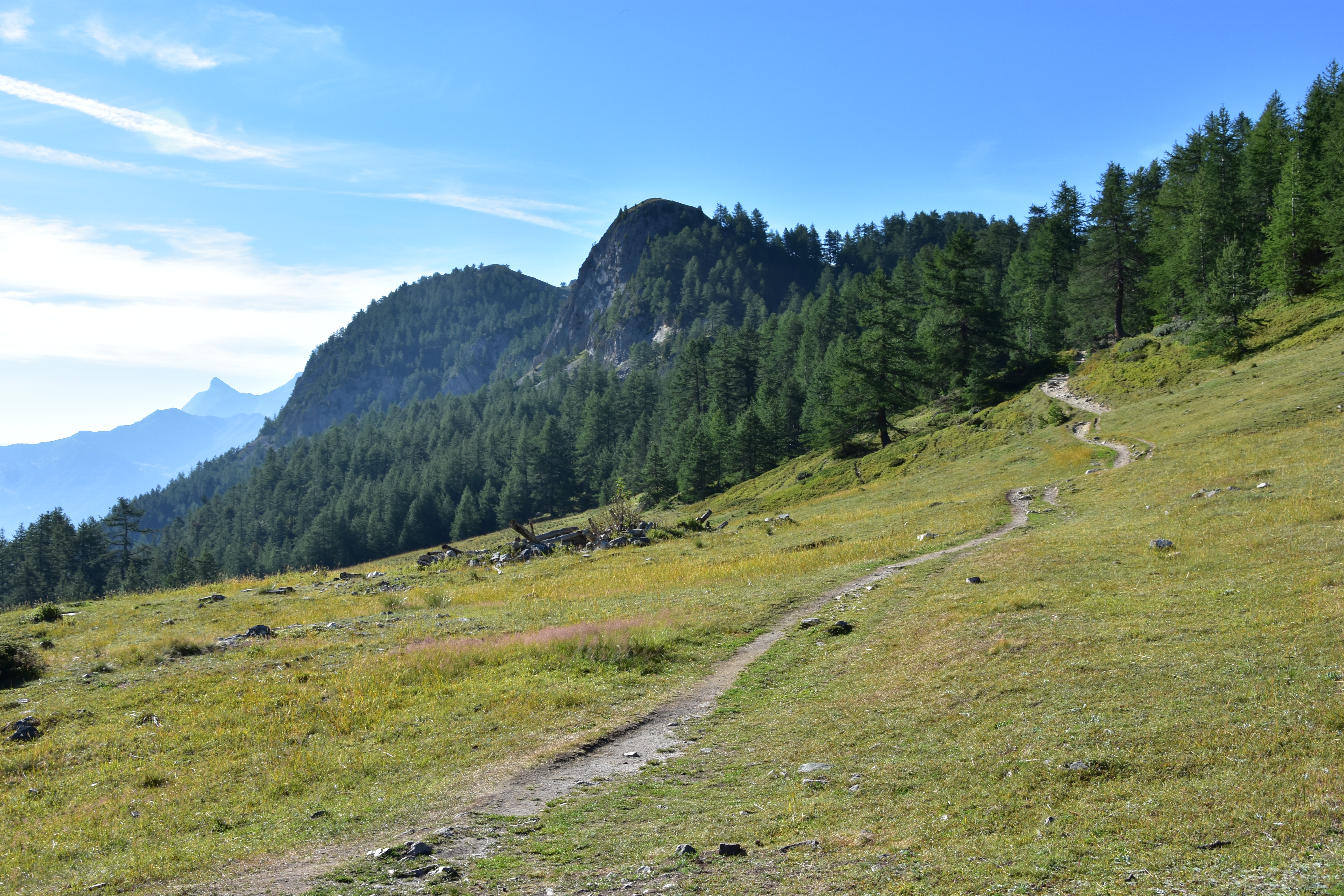 Aufstieg zum Col des Thures