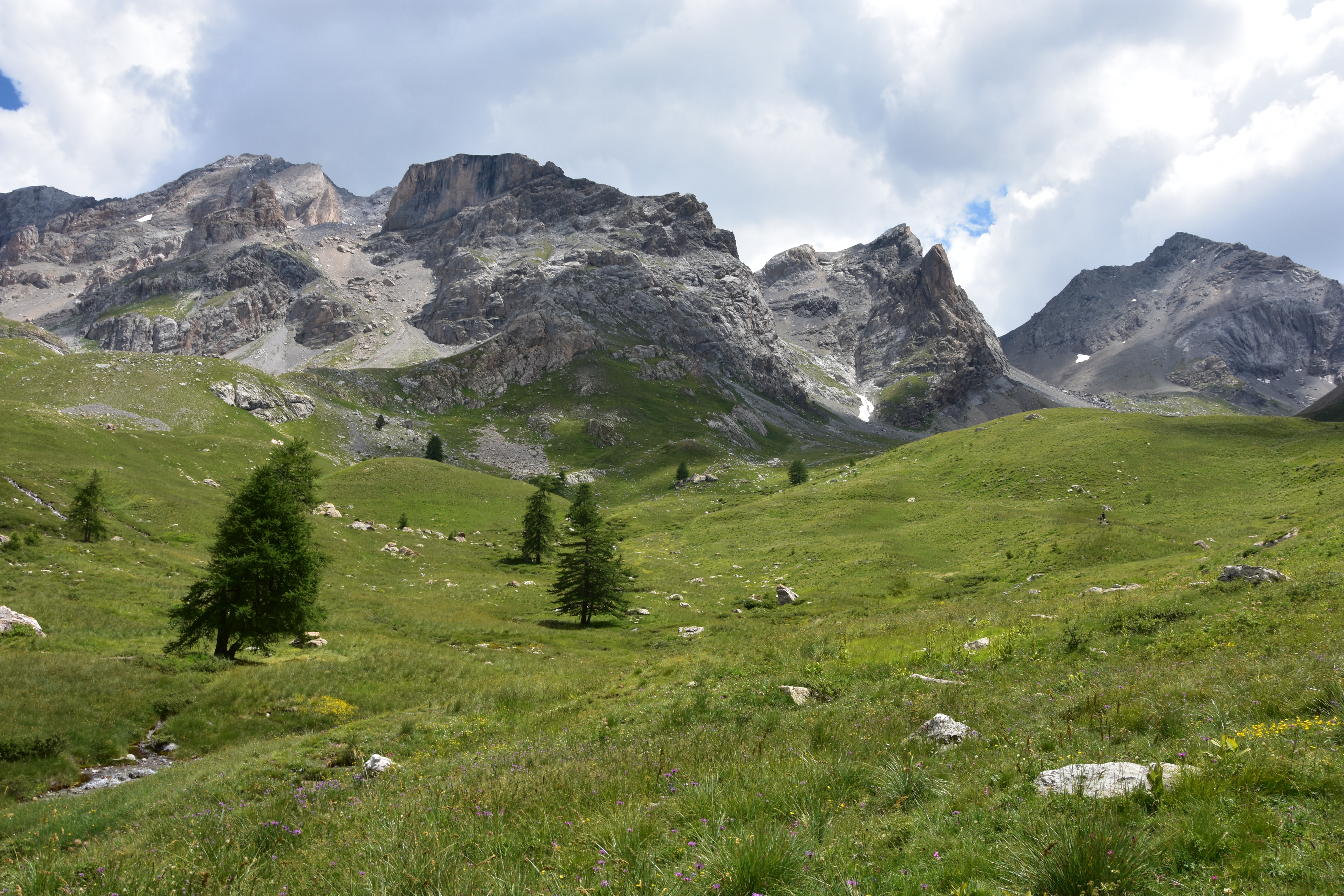 Unterwegs zum Col du Vallonnet