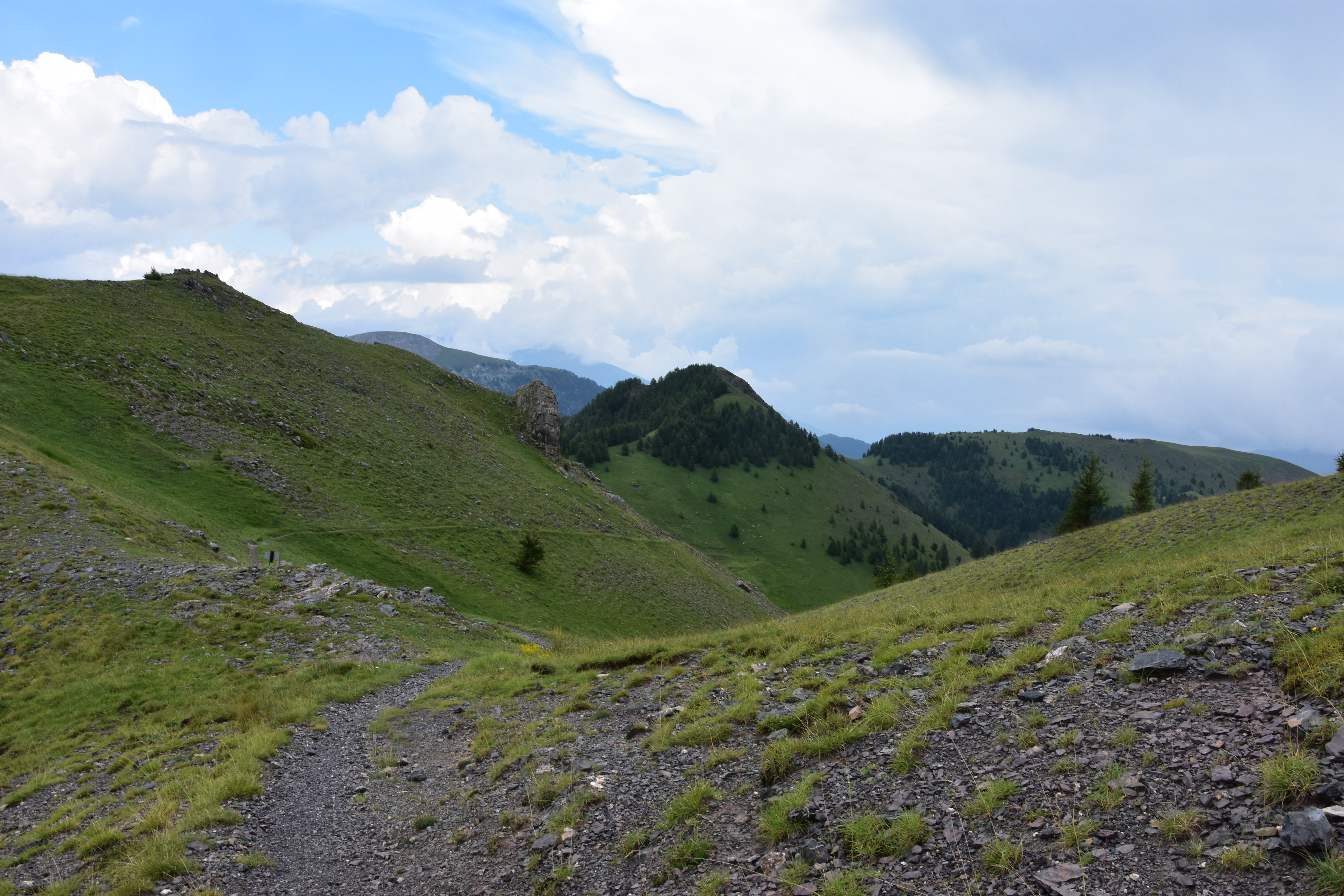 Kurz vor dem Col des Moulin&eacute;s