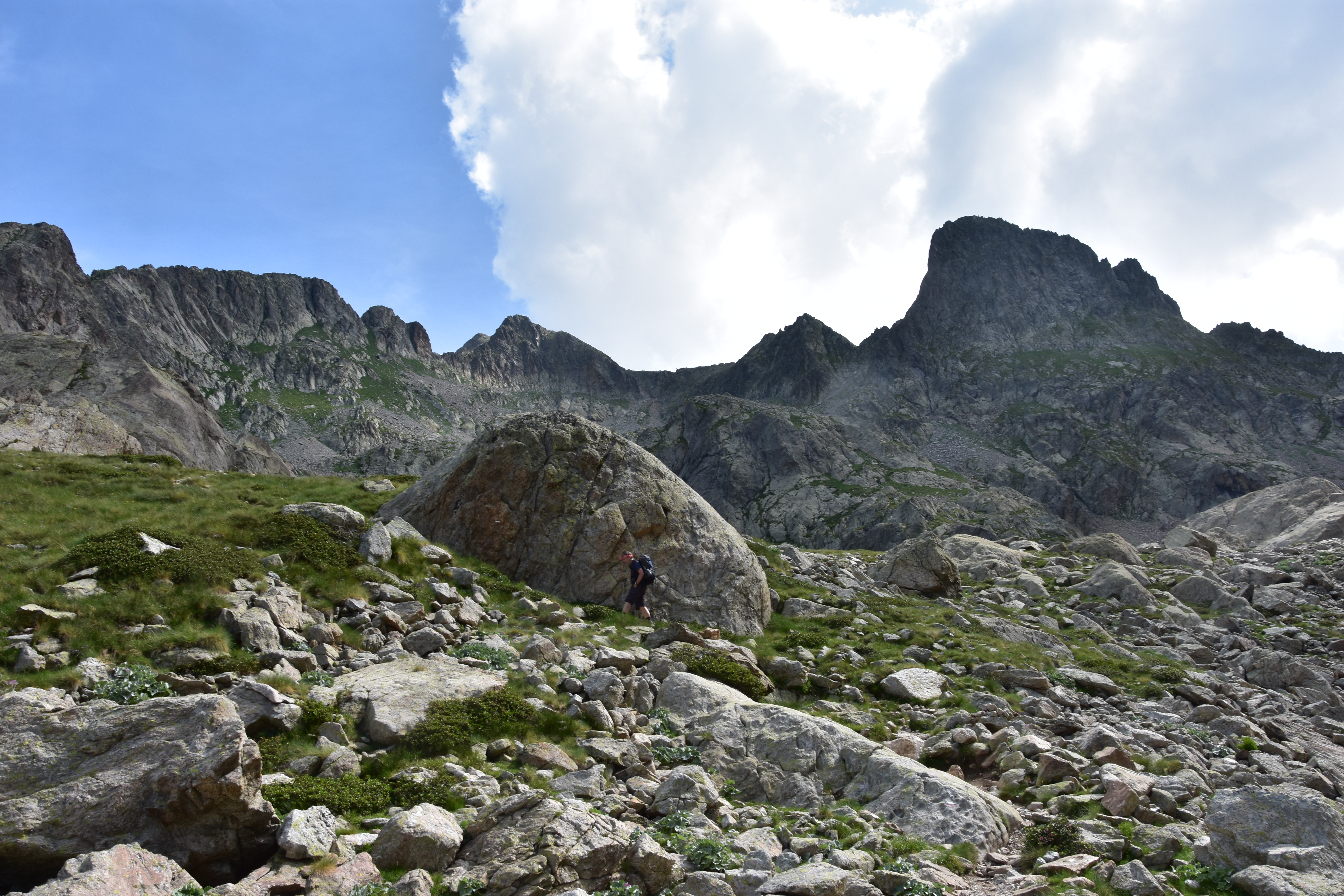 Aufstieg zum Pas du Mont Colomb