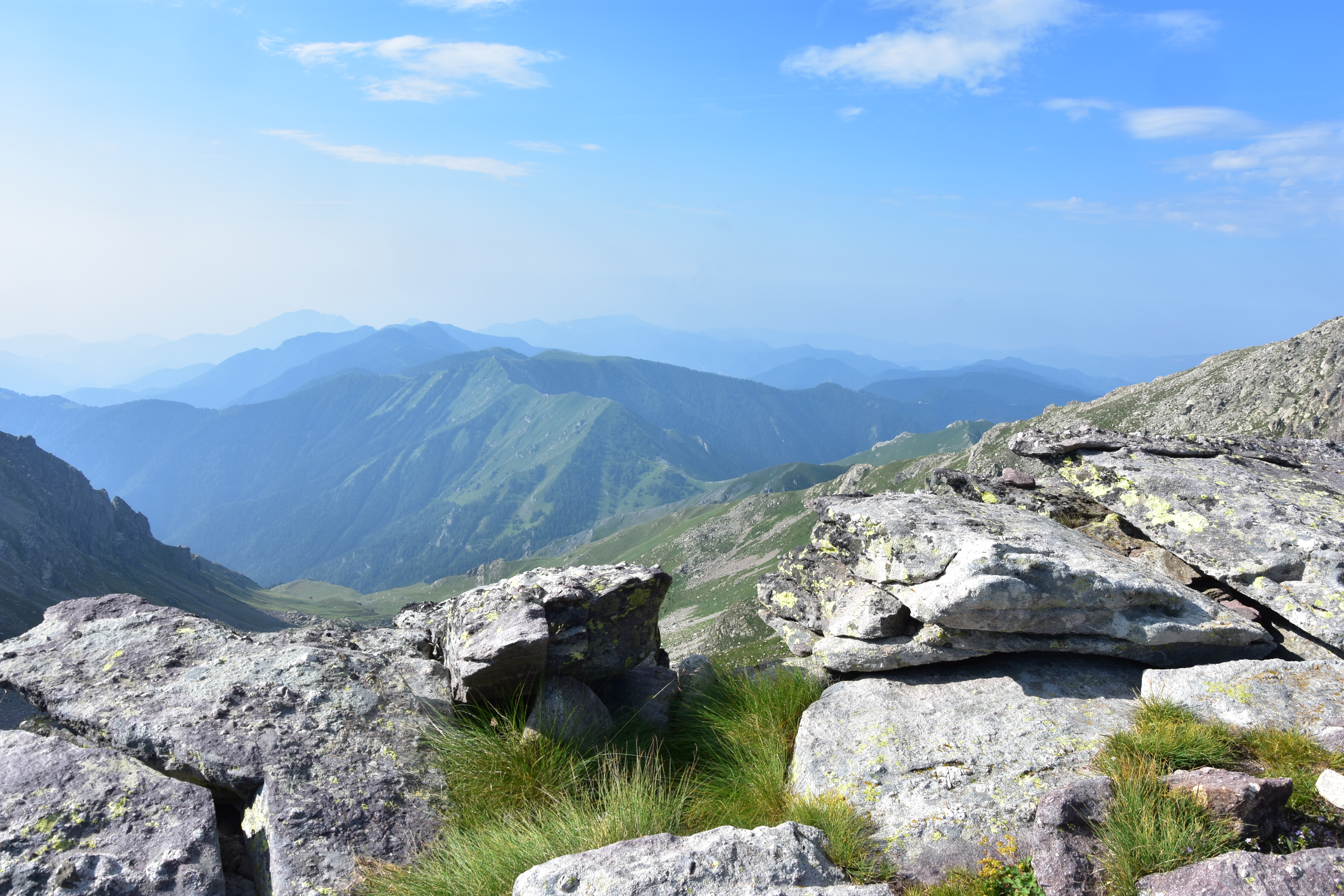 Blick von der Cime du Diable nach S&uuml;den